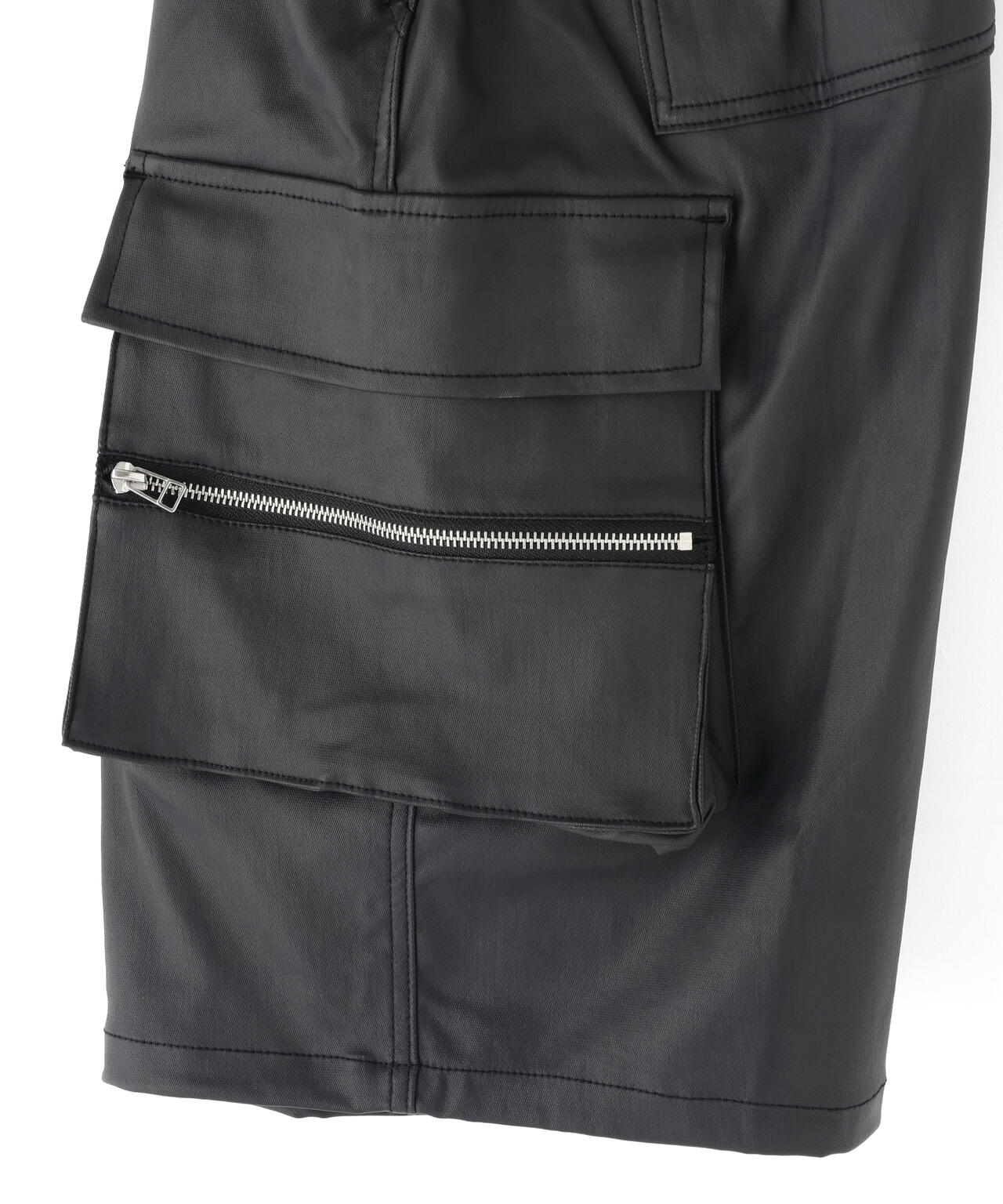 DankeSchon/ダンケシェーン/COATING CARGO SHORTS