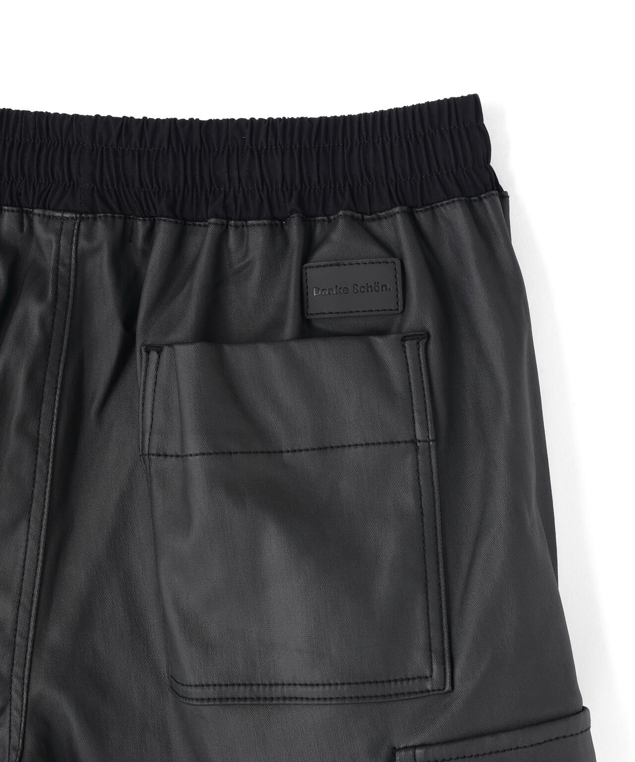DankeSchon/ダンケシェーン/COATING CARGO SHORTS