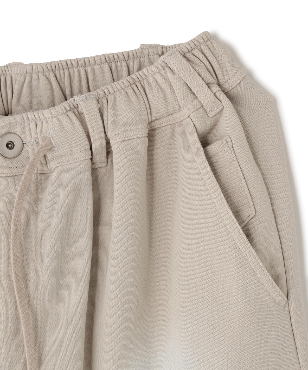 DankeSchon/ダンケシェーン/SULFUR SWEAT W-KNEE SHORTS