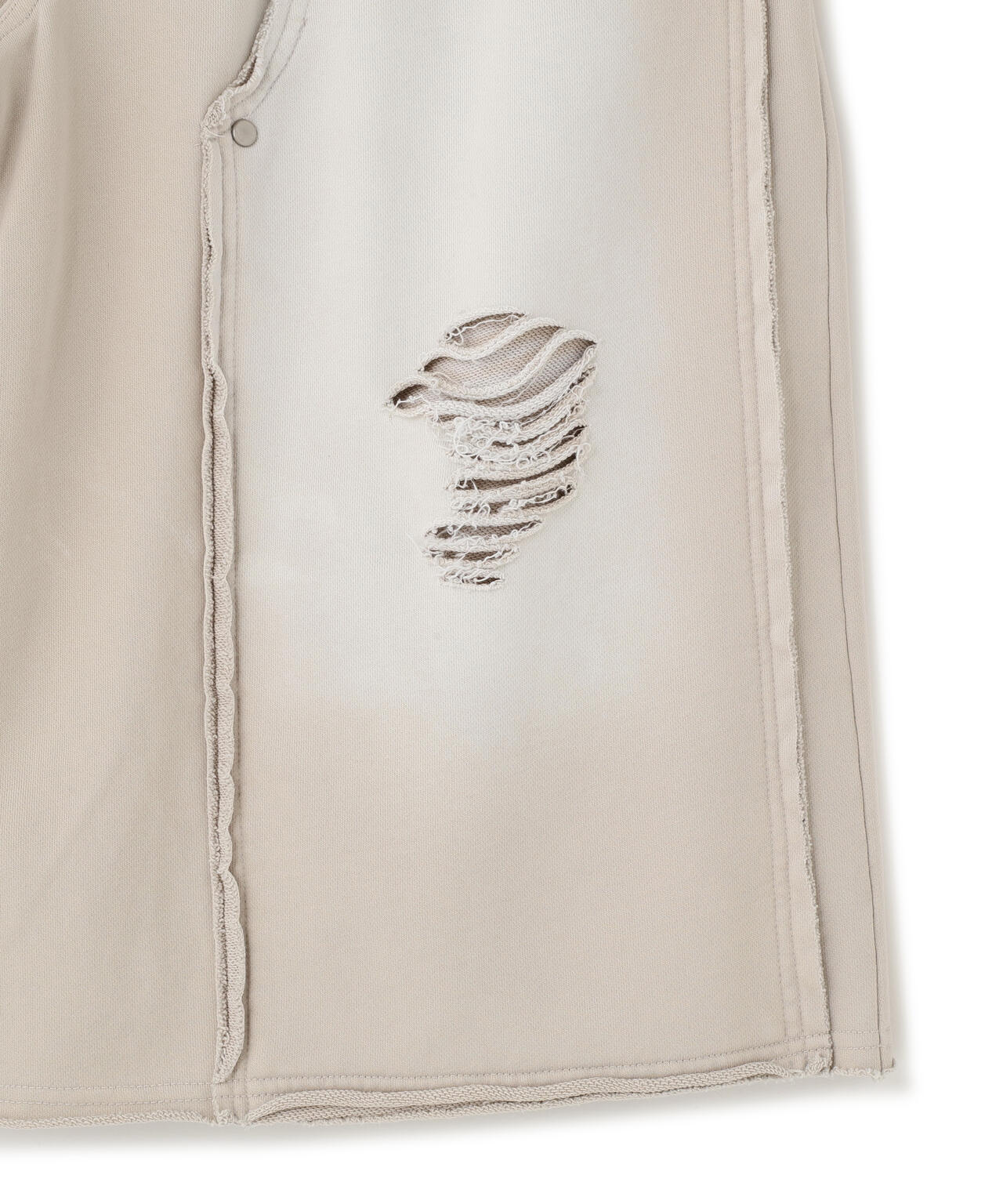 DankeSchon/ダンケシェーン/SULFUR SWEAT W-KNEE SHORTS