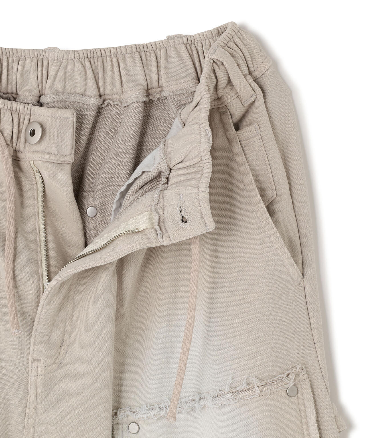 DankeSchon/ダンケシェーン/SULFUR SWEAT W-KNEE SHORTS