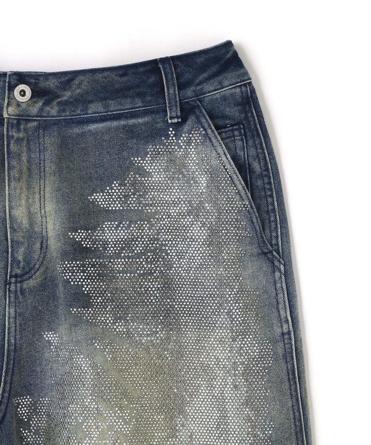 DankeSchon/ダンケシェーン/12oz BAGGY SHORTS/SWARO