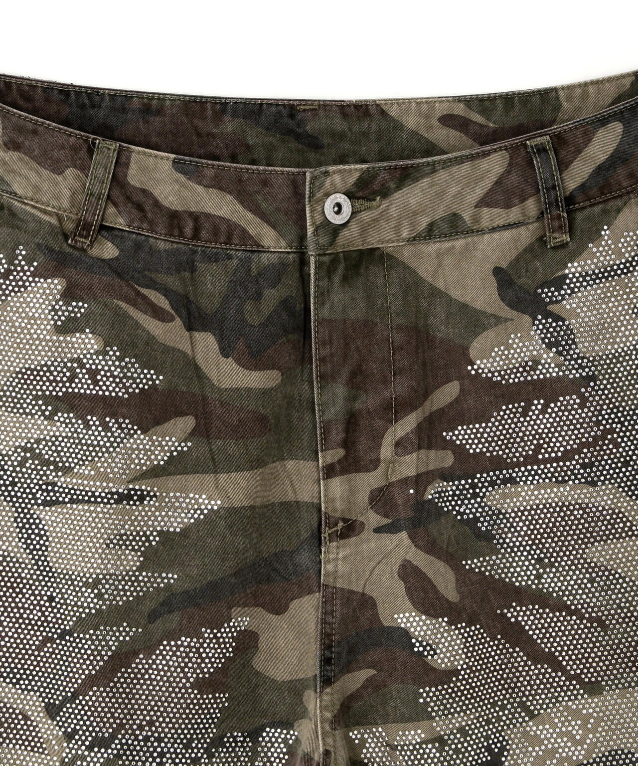 DankeSchon/ダンケシェーン/BAGGY SHORTS/CAMO SWARO