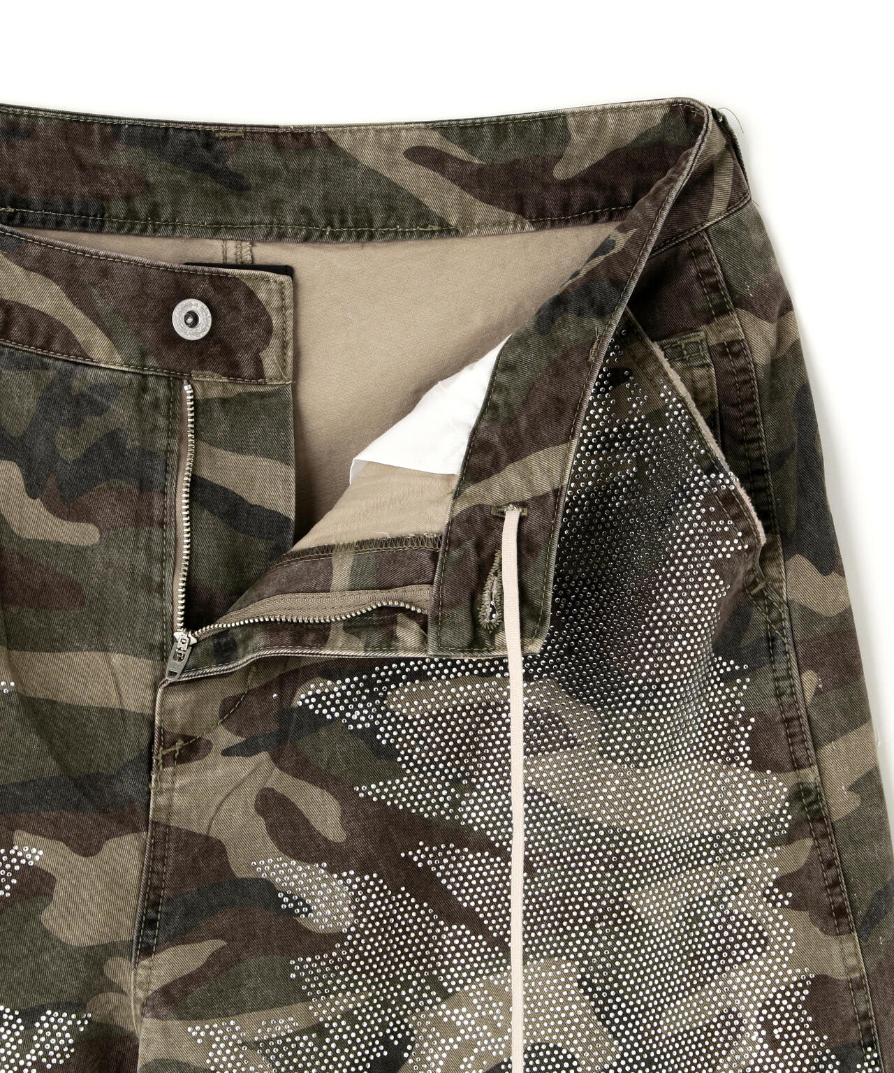 DankeSchon/ダンケシェーン/BAGGY SHORTS/CAMO SWARO