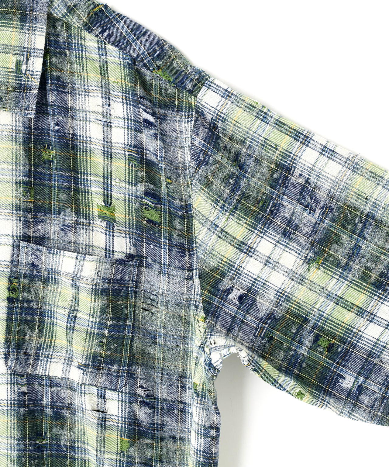 【WEB&DEPOT限定】DankeSchon/ダンケシェーン/DAMAGE WORK SHIRTS