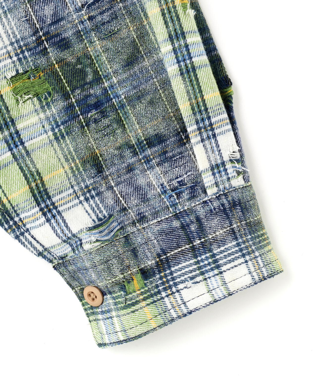 【WEB&DEPOT限定】DankeSchon/ダンケシェーン/DAMAGE WORK SHIRTS