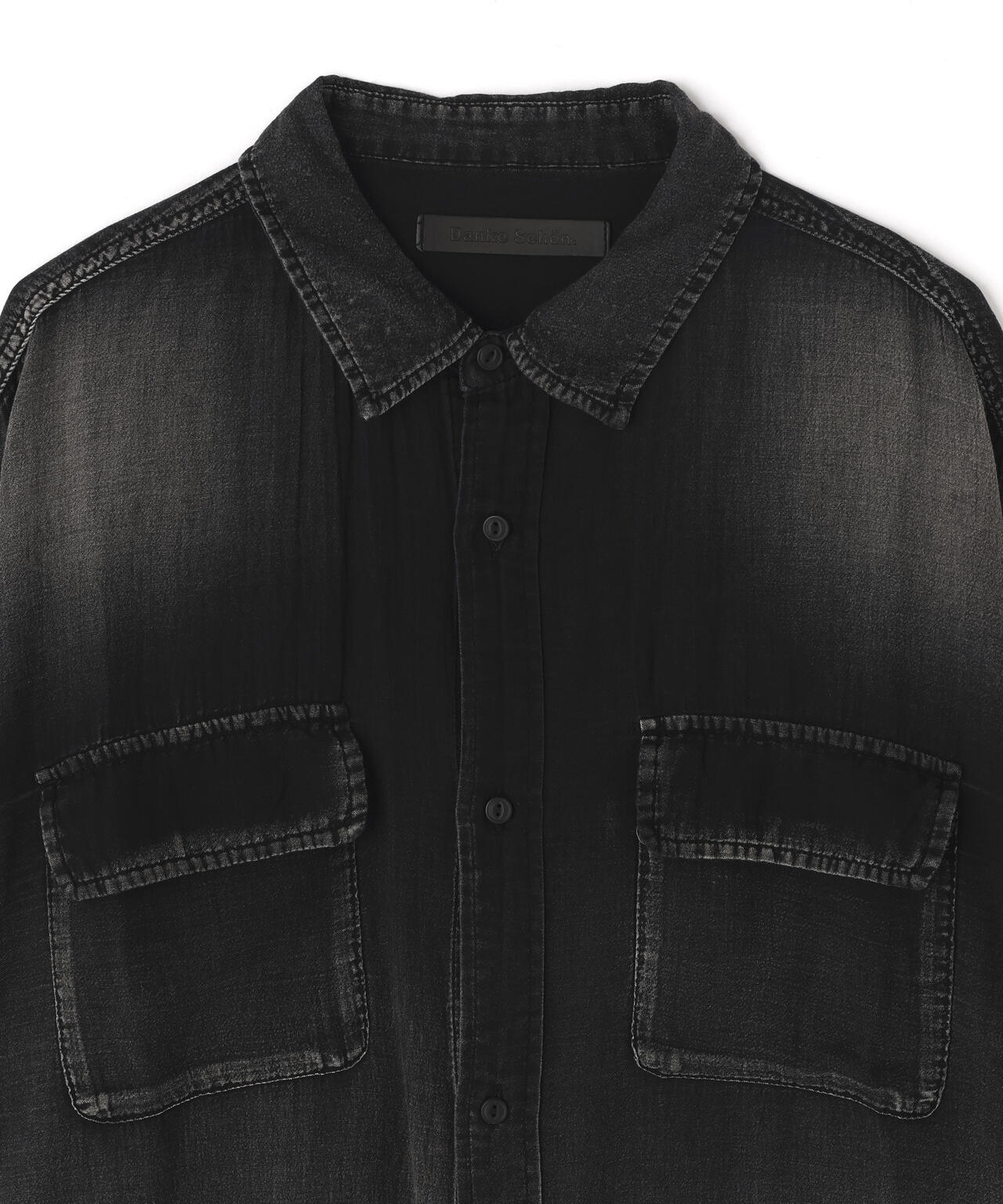 DankeSchon/ダンケシェーン/SHEER DENIM SHIRTS