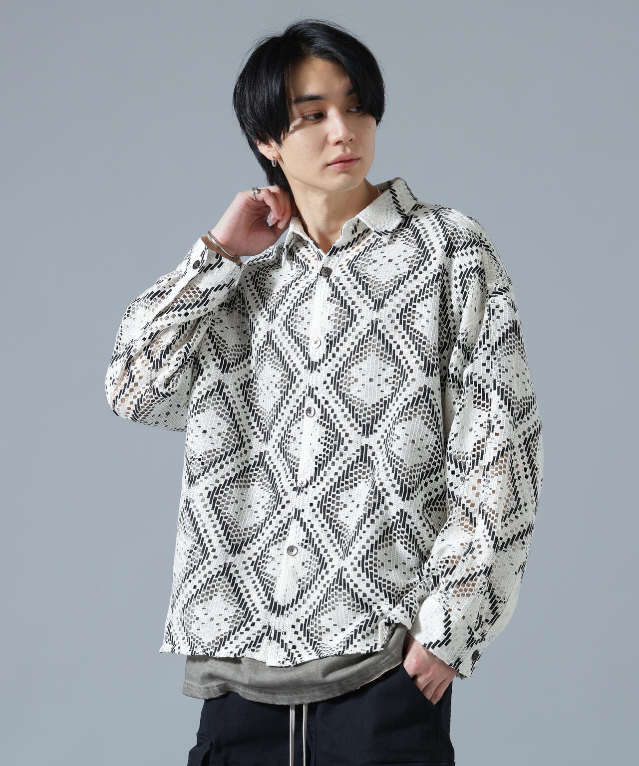 DankeSchon/ダンケシェーン/RACE L/S SHIRTS