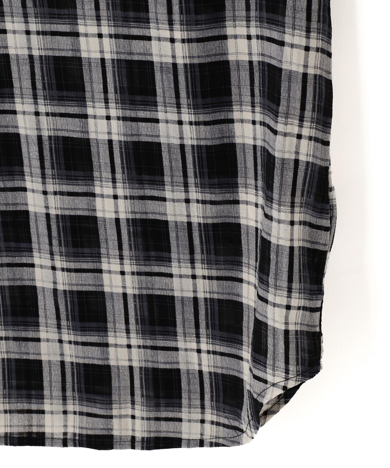 WHITELAND/ホワイトランド/CHIFFON CHECK SHIRTS