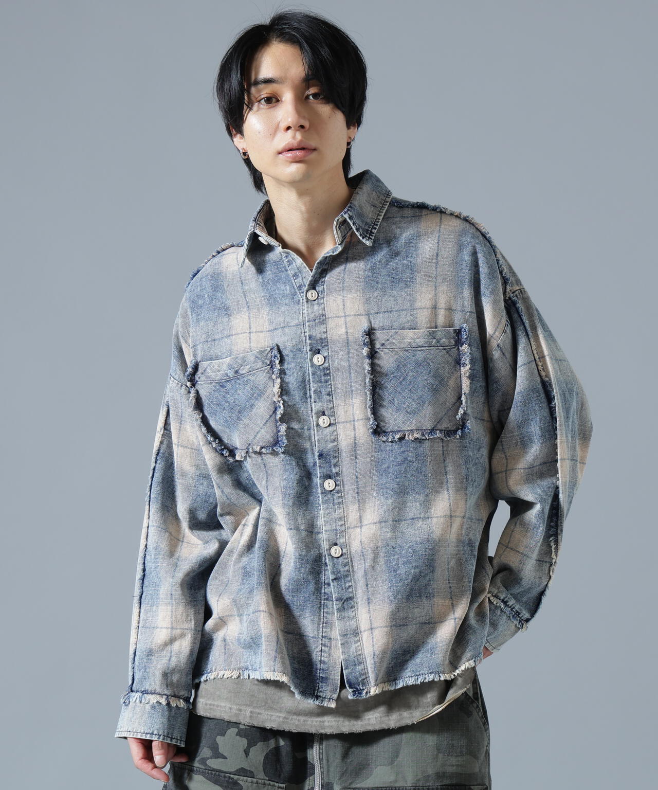 DankeSchon/ダンケシェーン/WASH CHECK SHIRTS