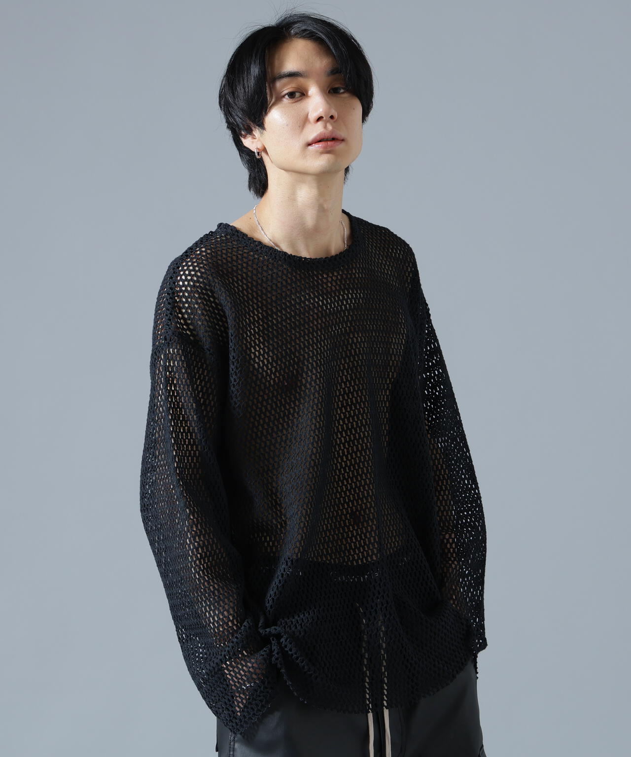 DankeSchon/ダンケシェーン/MESH L/S TEE