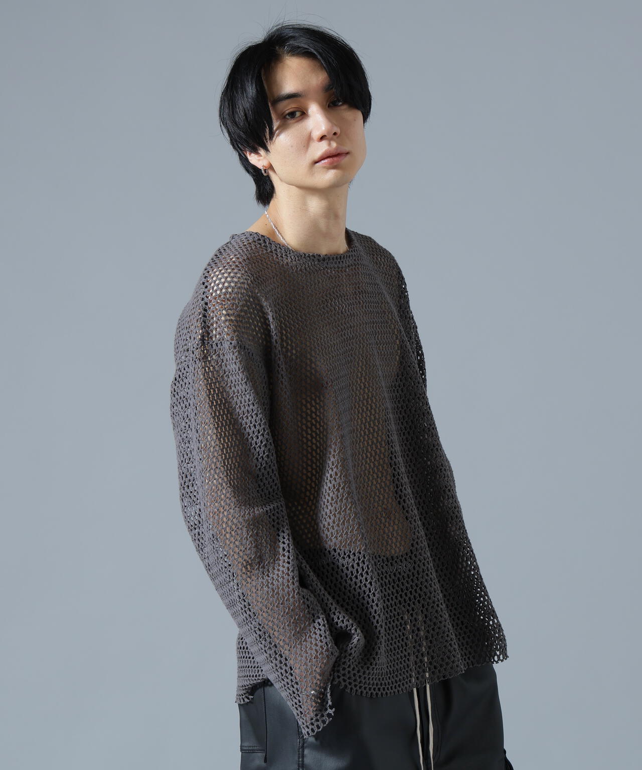 DankeSchon/ダンケシェーン/MESH L/S TEE