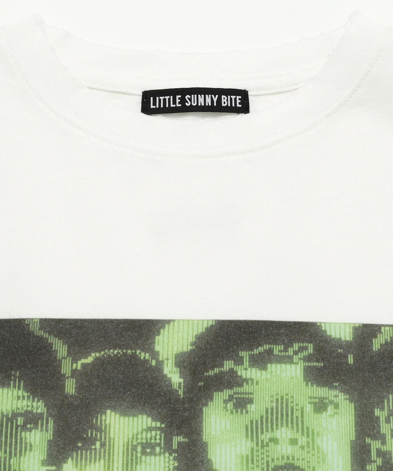 littlesunnybite/×stranger things graphic fake layered long tee