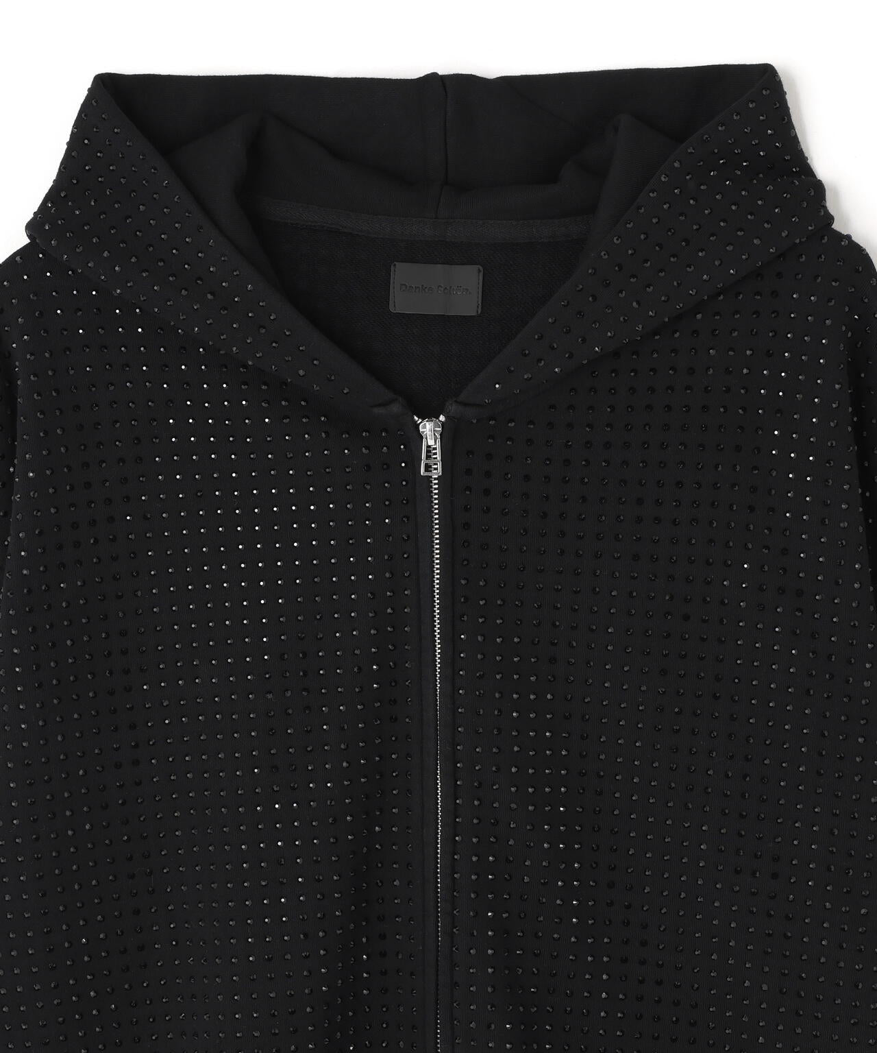 DankeSchon/ダンケシェーン/LINE STONE ZIP HOODIE