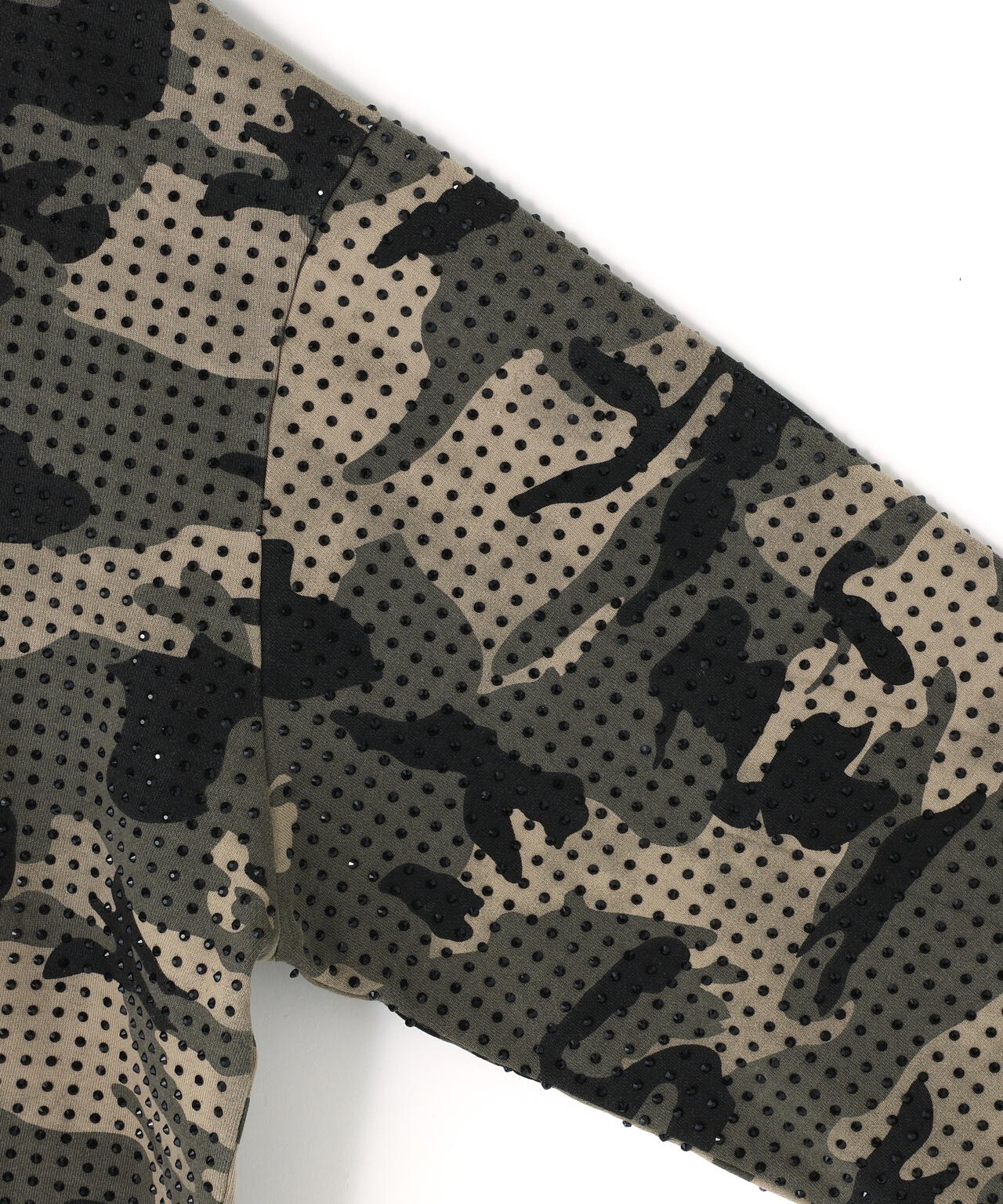 DankeSchon/ダンケシェーン/CAMO LINESTONE ZIP HOODIE