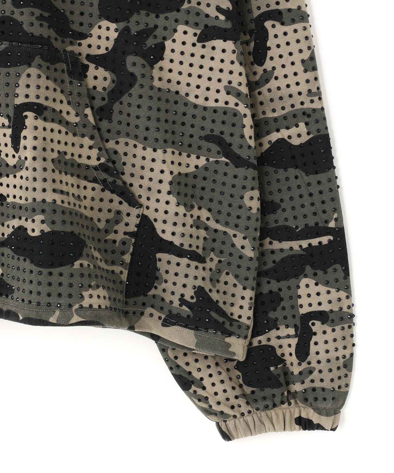DankeSchon/ダンケシェーン/CAMO LINESTONE ZIP HOODIE
