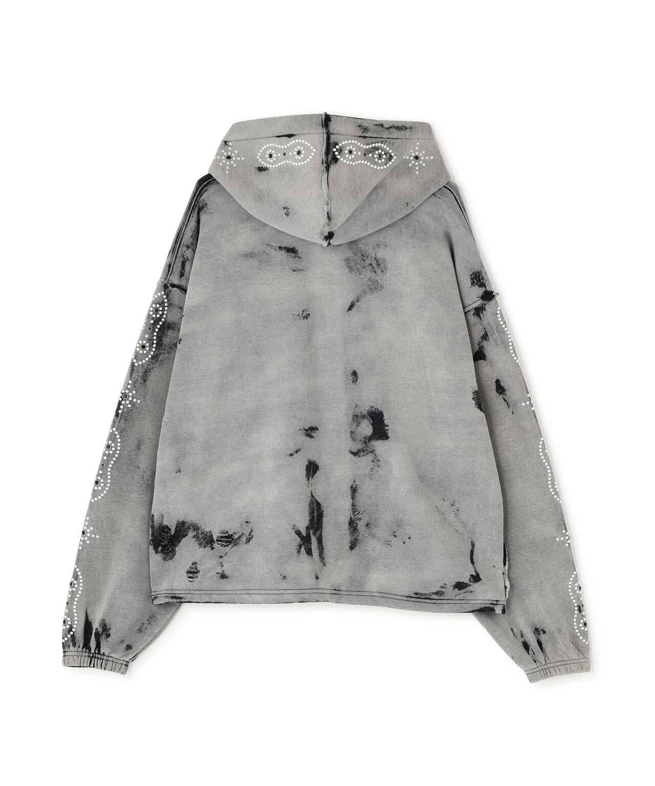 DankeSchon/ダンケシェーン/STUDS SWEAT ZIP HOODIE