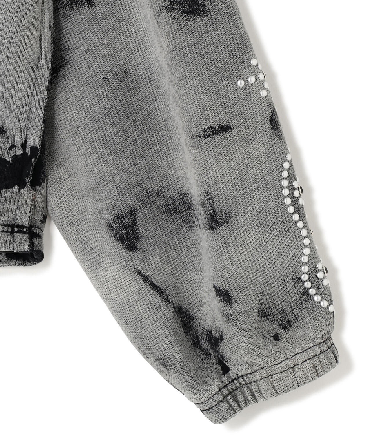 DankeSchon/ダンケシェーン/STUDS SWEAT ZIP HOODIE