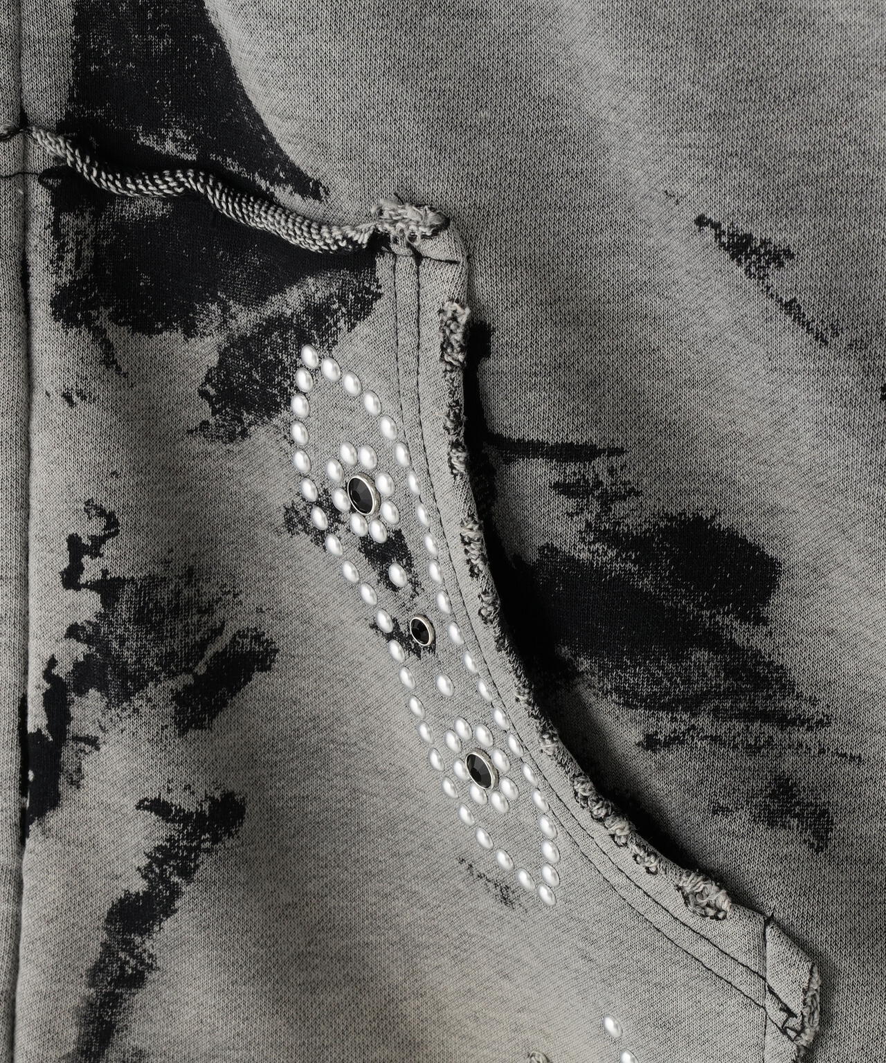 DankeSchon/ダンケシェーン/STUDS SWEAT ZIP HOODIE