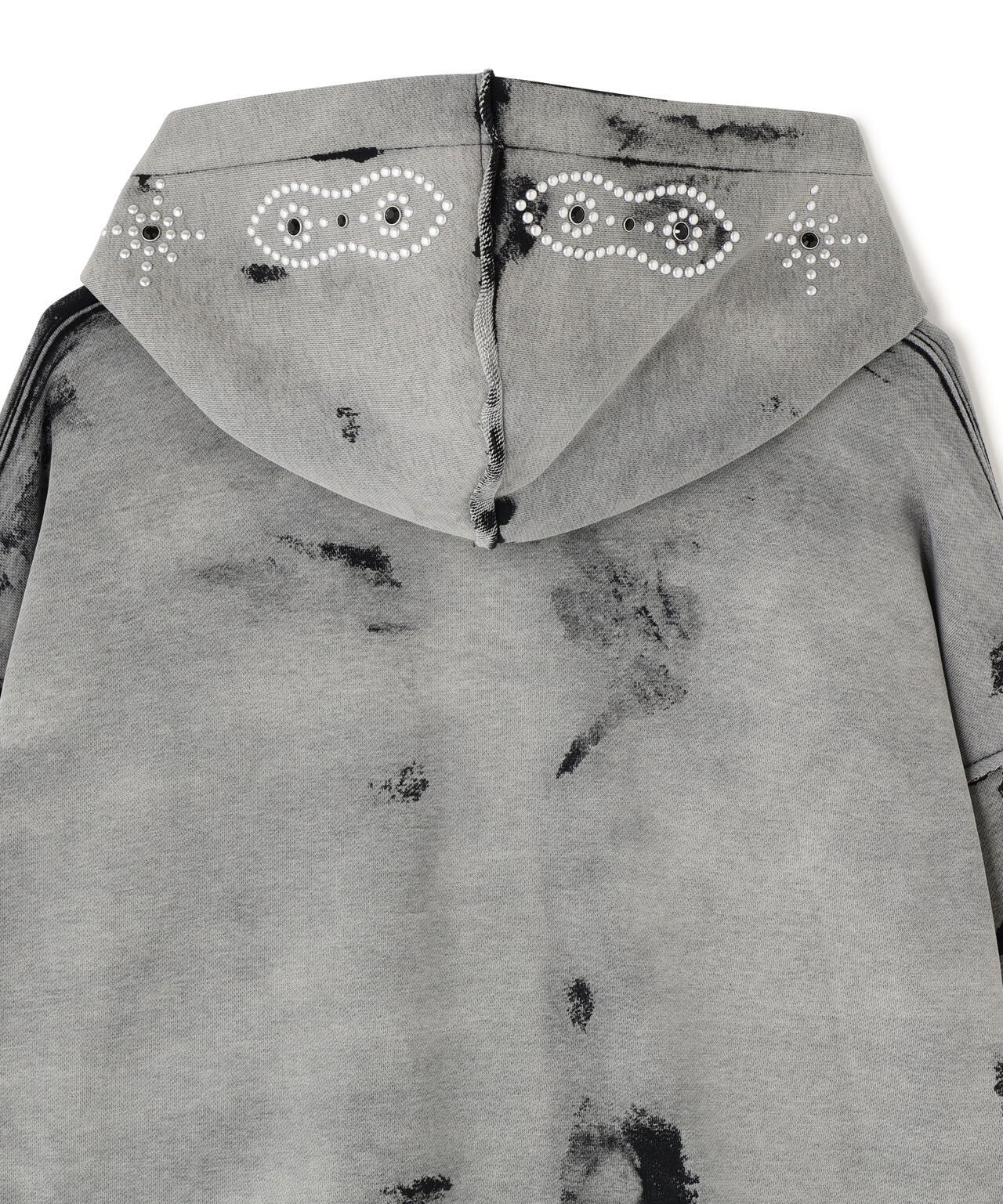 DankeSchon/ダンケシェーン/STUDS SWEAT ZIP HOODIE
