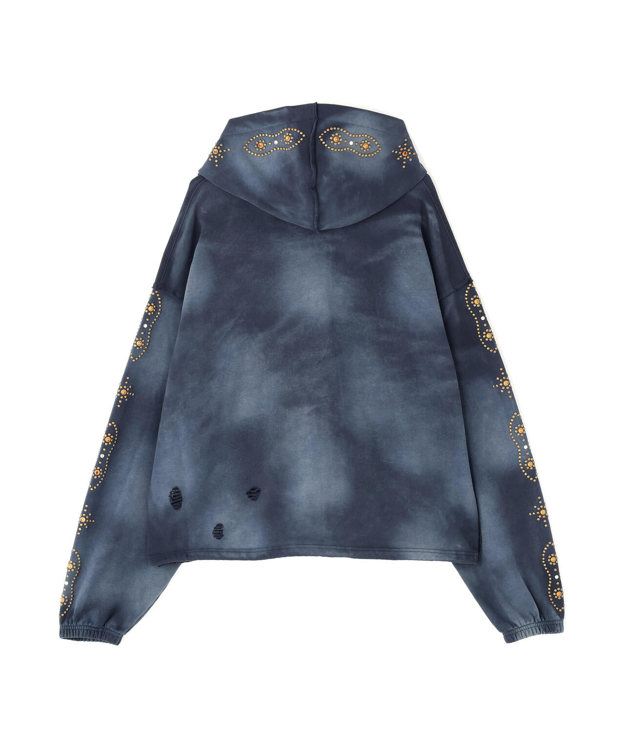 DankeSchon/ダンケシェーン/STUDS SWEAT ZIP HOODIE