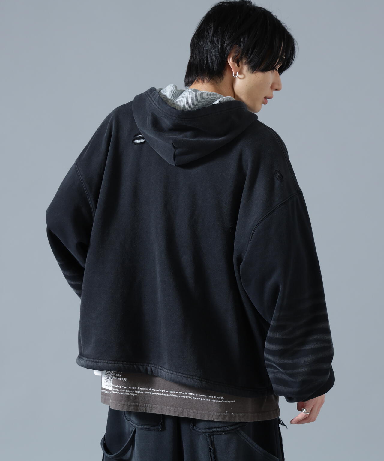 DankeSchon/ダンケシェーン/SULFUR SWEAT THERMAL ZIP HOODIE