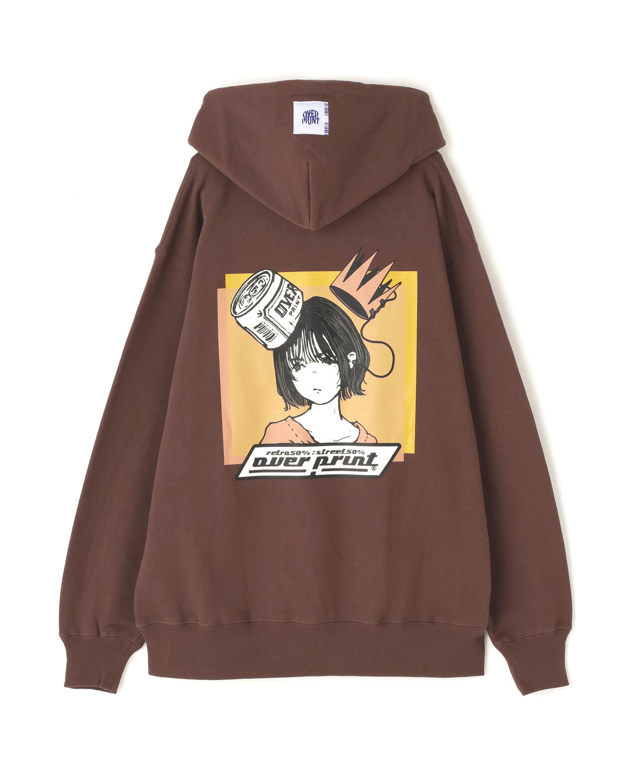 overprint/オーバープリント/MIX COLORS HOODIE