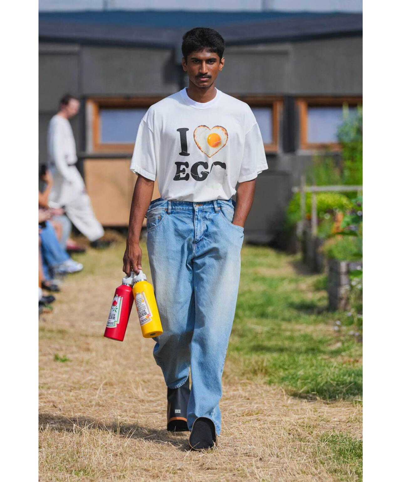 doublet/ダブレット/I LOVE EGG T-SHIRT