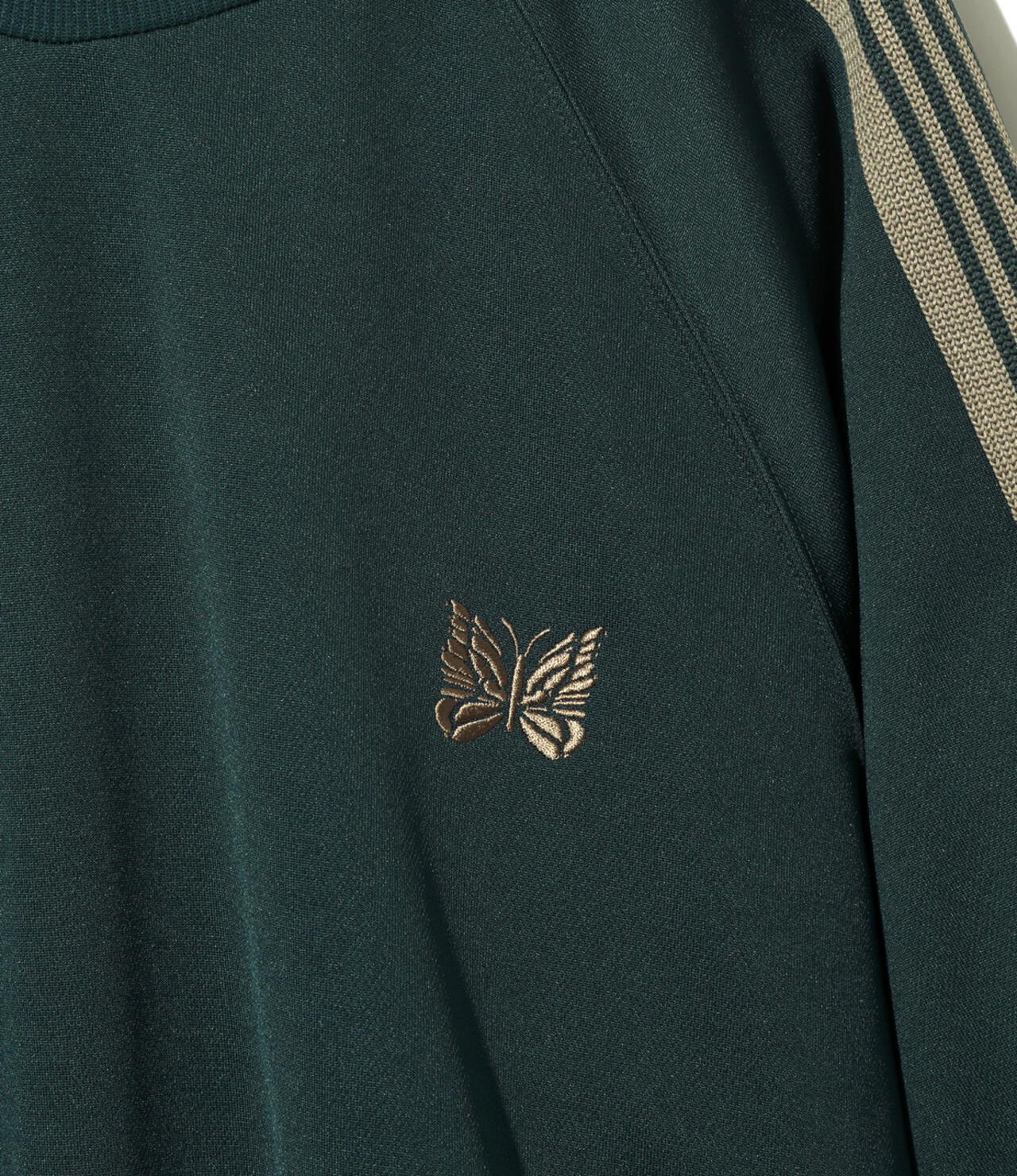 NEEDLES/ニードルズ/TRACK CREW NECK SHIRT - POLY SMOOTH