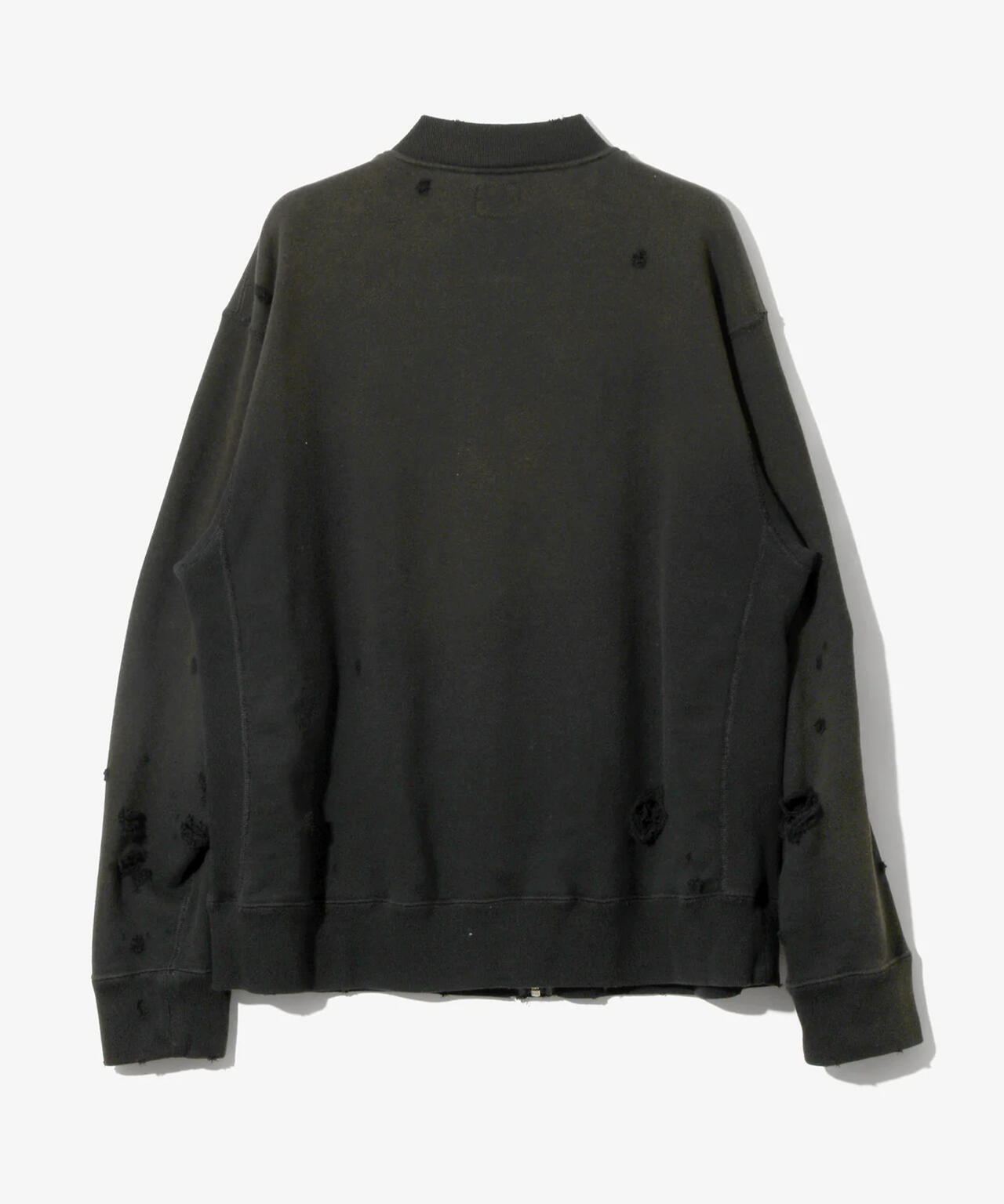NEEDLES/ニードルズ/DECONSTRUCTED ZIPPED SWEAT