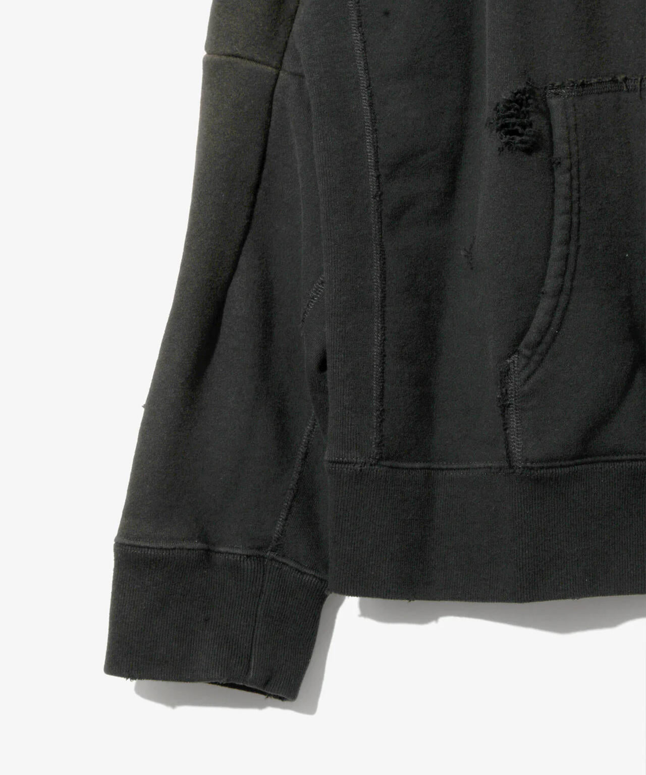 NEEDLES/ニードルズ/DECONSTRUCTED ZIPPED SWEAT