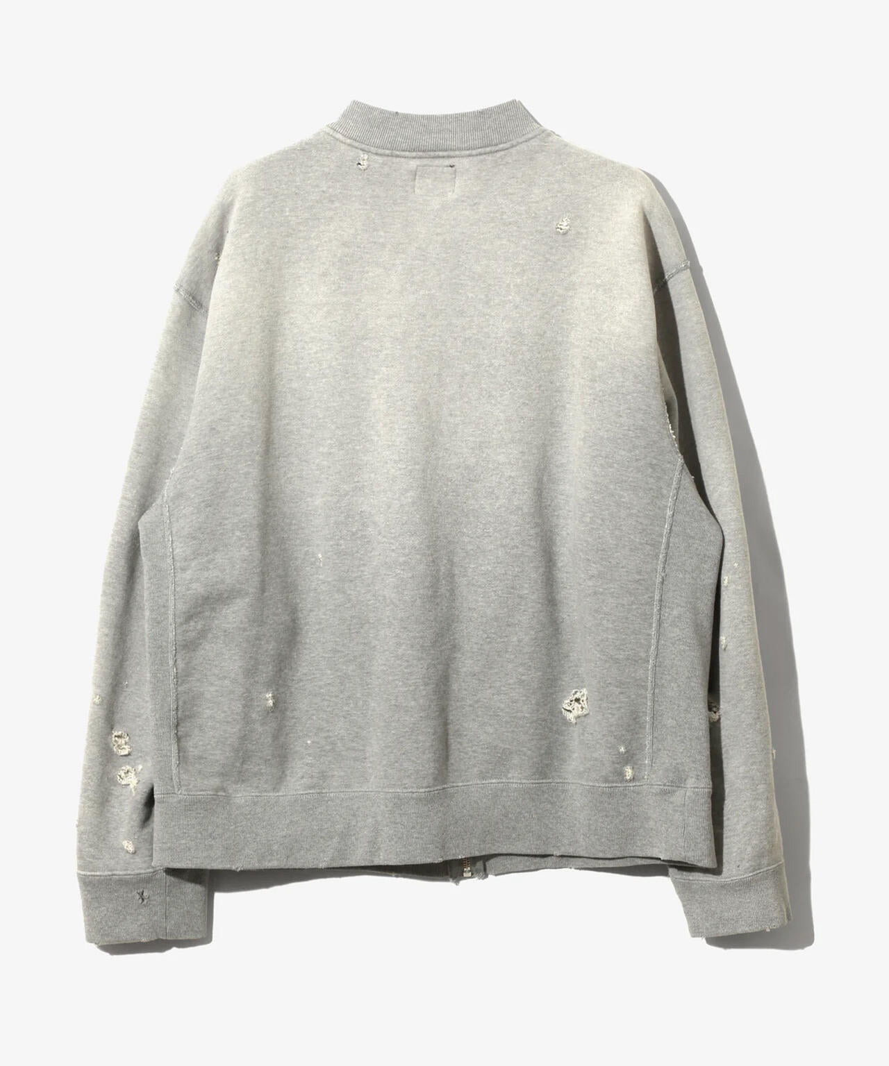 NEEDLES/ニードルズ/DECONSTRUCTED ZIPPED SWEAT