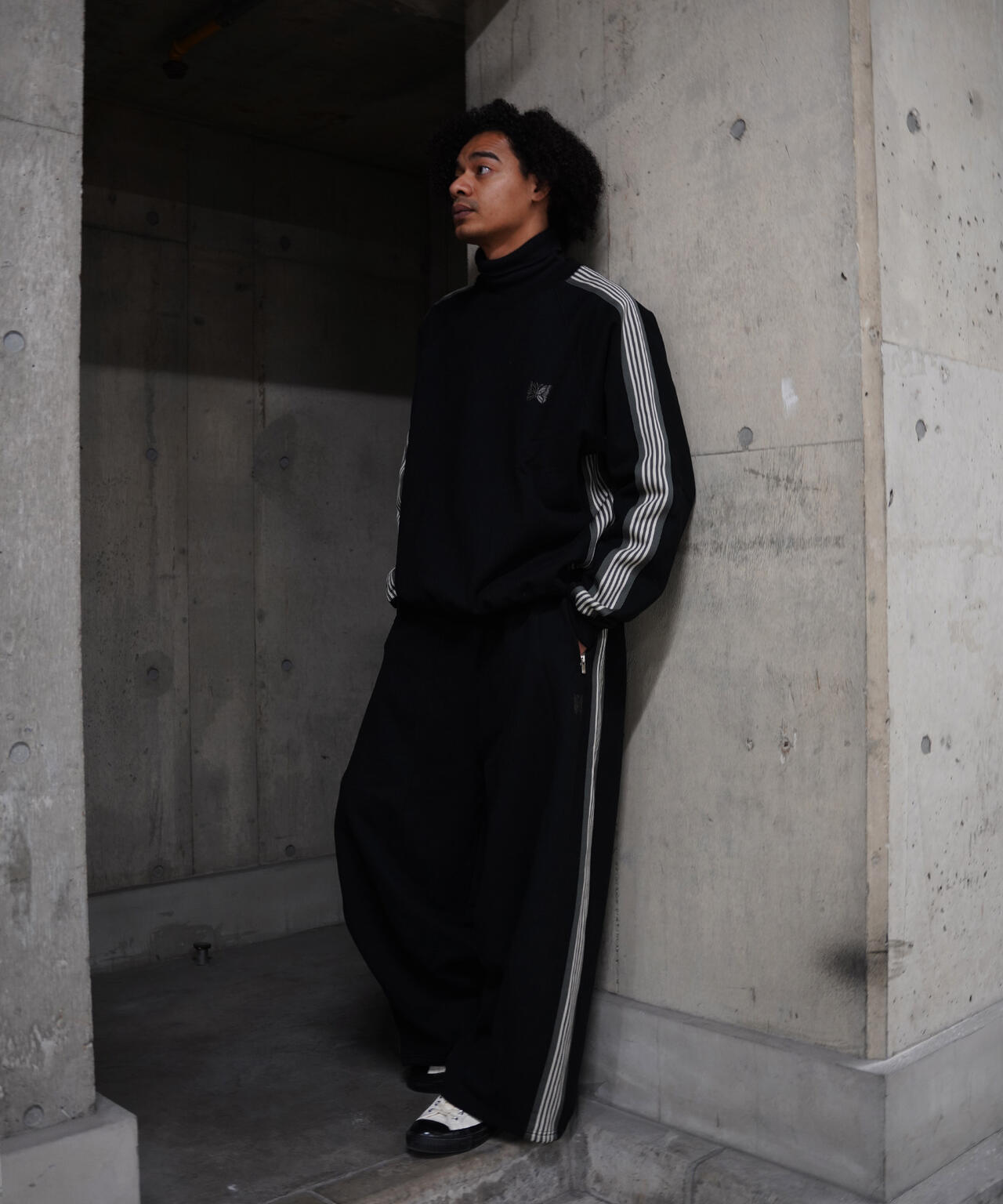 NEEDLES/ニードルズ/【LHP EXCLUSIVE】TRACK CREW NECK - COTTON JERSEY