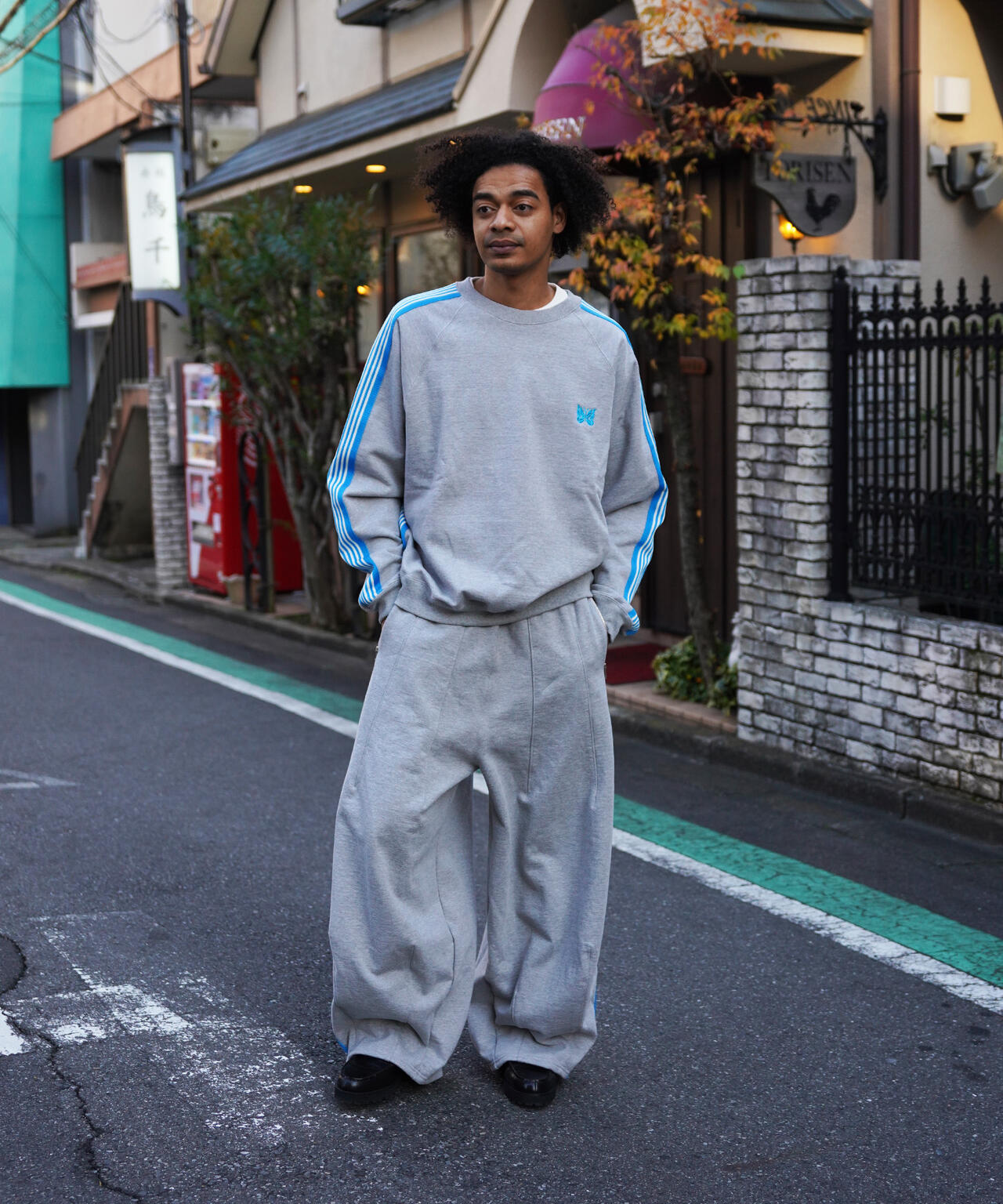 NEEDLES/ニードルズ/【LHP EXCLUSIVE】TRACK CREW NECK - COTTON JERSEY