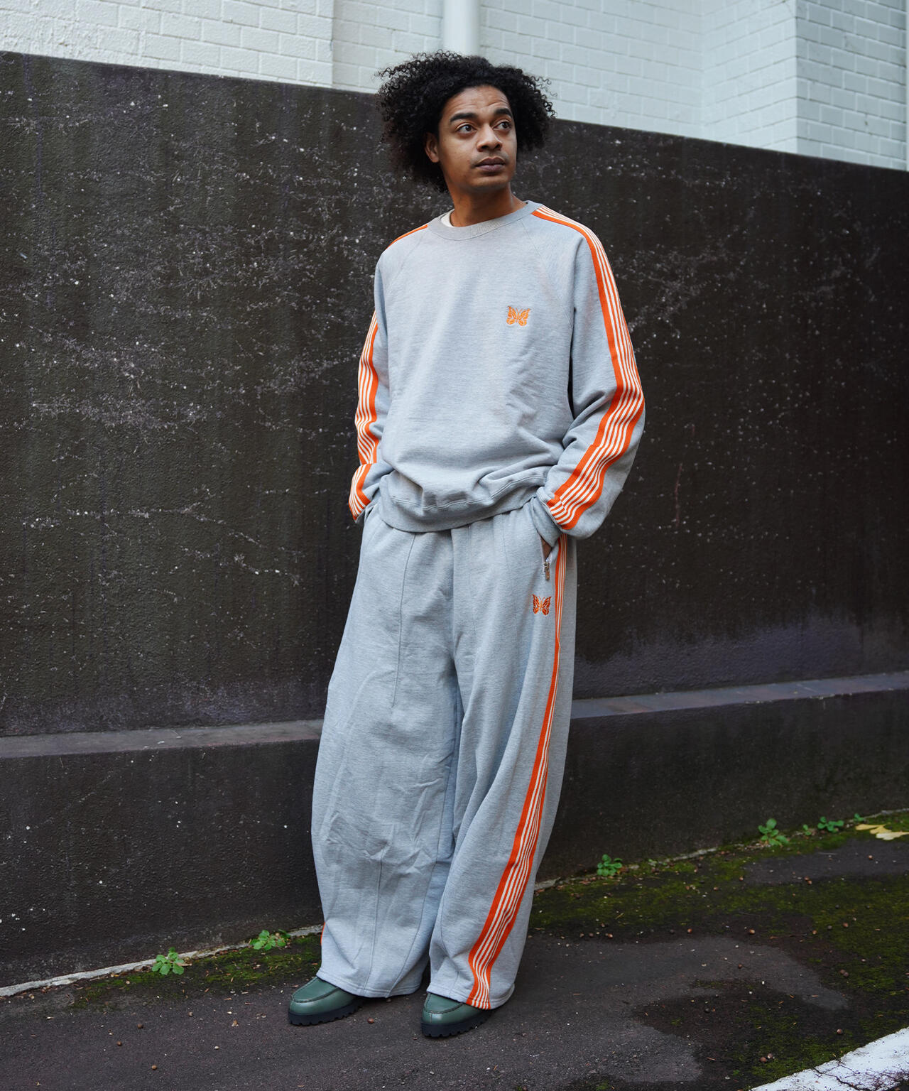 NEEDLES/ニードルズ/【LHP EXCLUSIVE】TRACK CREW NECK - COTTON JERSEY