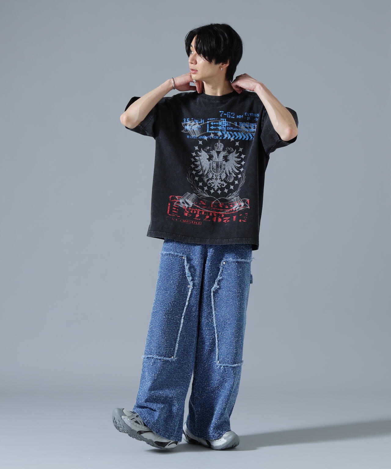 H:180cm C:88cm W:69cm H:90cm 着用サイズ：L