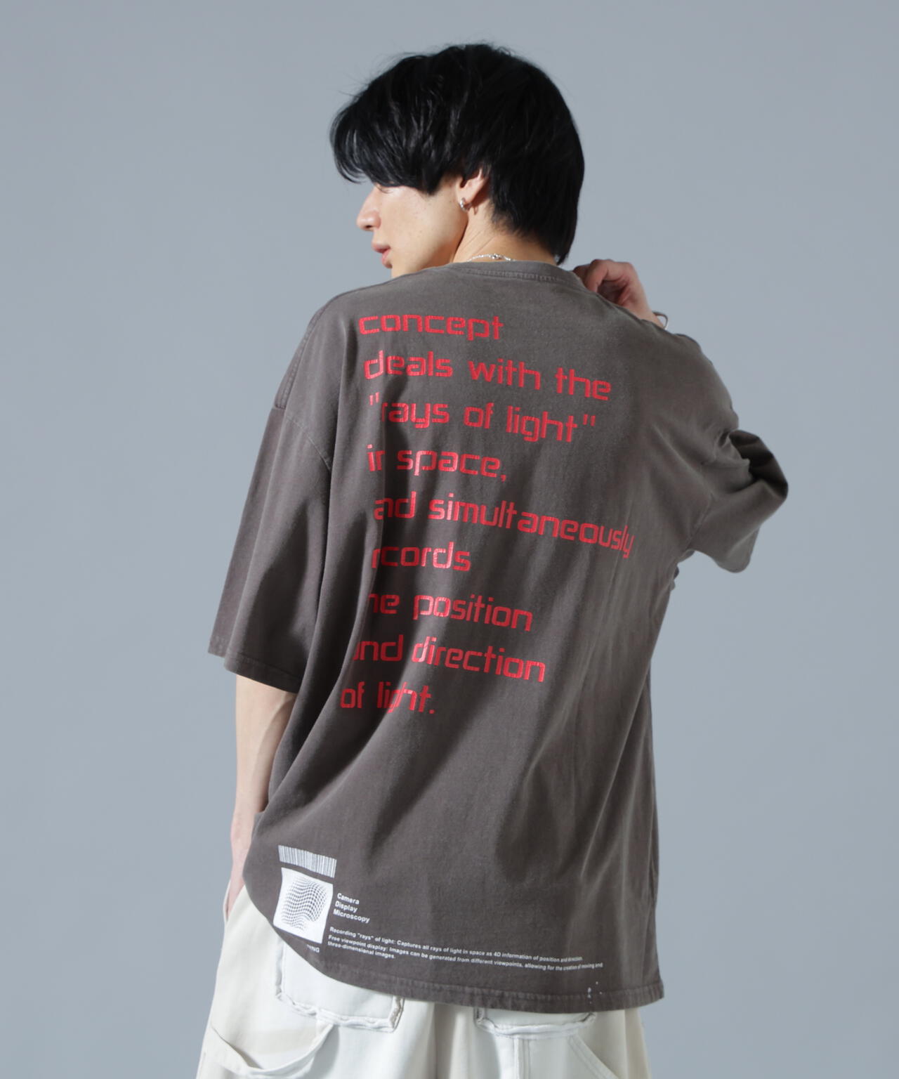 DankeSchon/ダンケシェーン/OVERDYE LIGHTFIELD S/S TEE