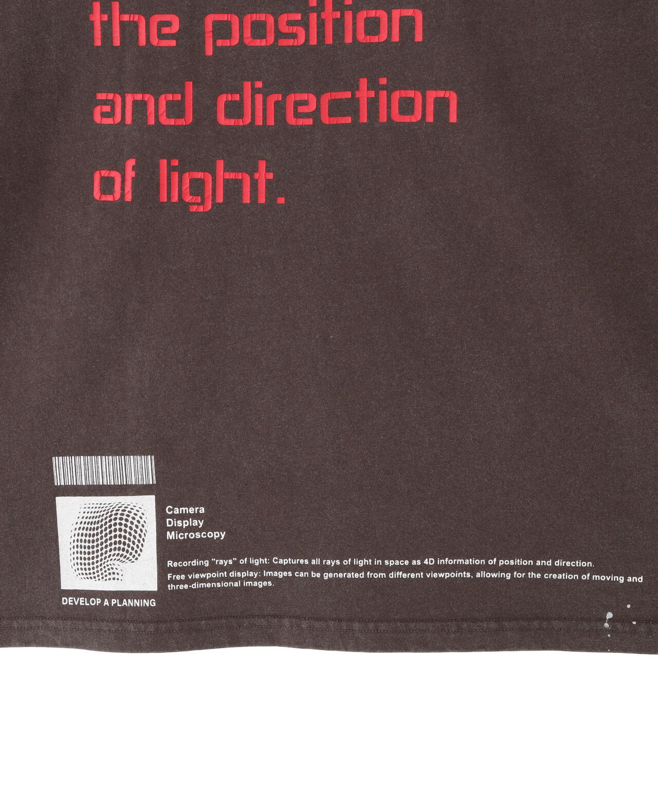 DankeSchon/ダンケシェーン/OVERDYE LIGHTFIELD S/S TEE