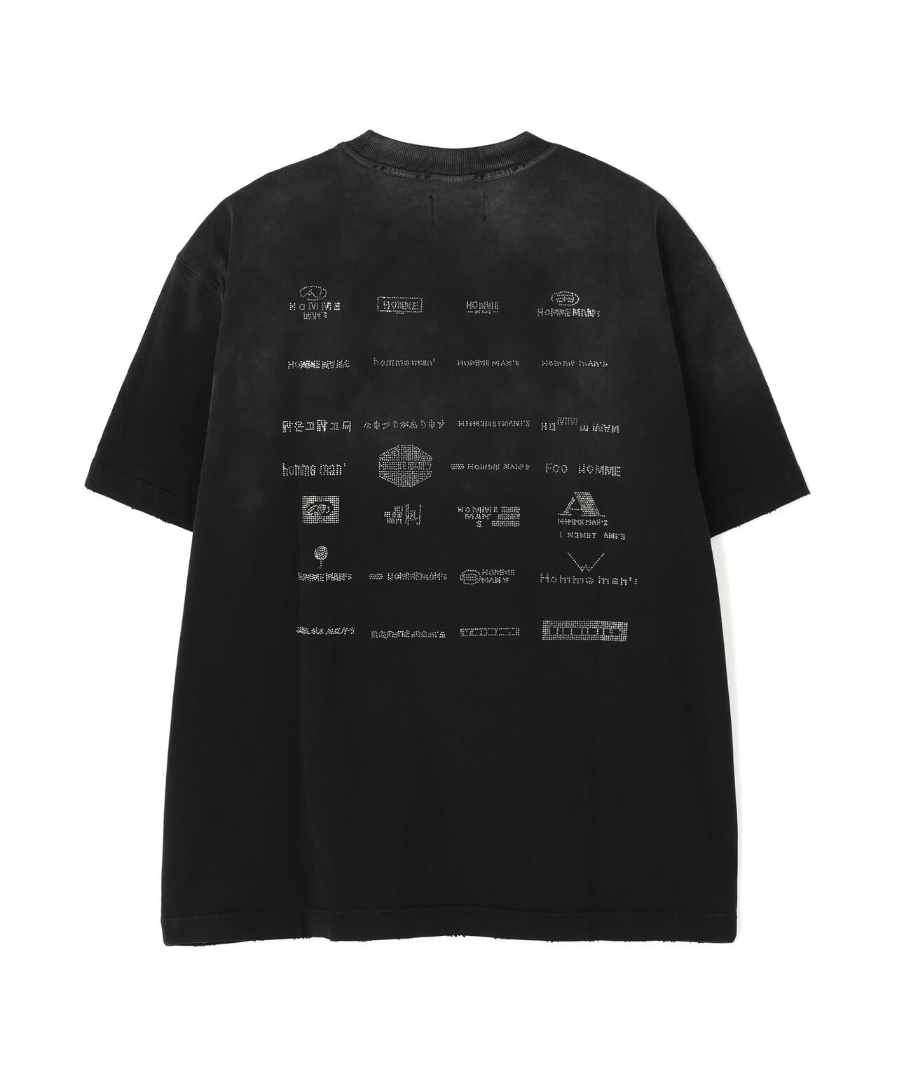 【WEB&DEPOT限定】DankeSchon/ダンケシェーン/NULTI LOGO S/S T-SHIRTS