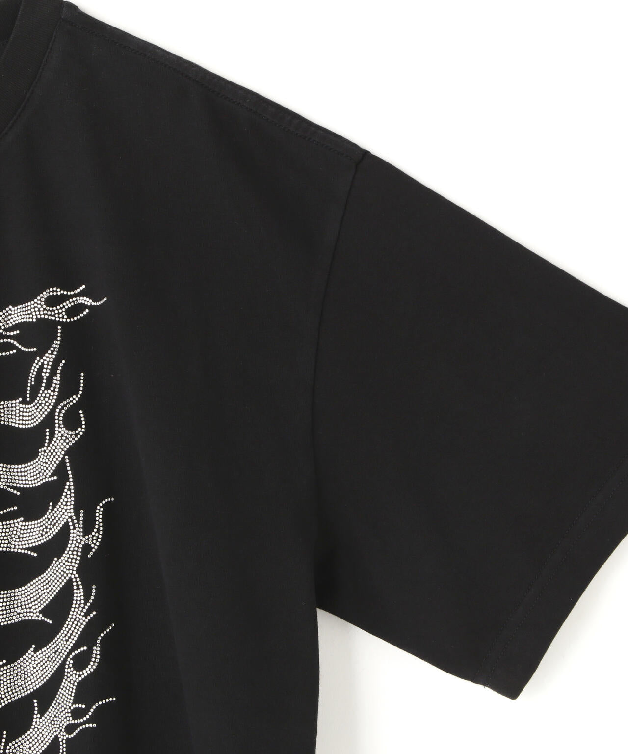 SUPPLIER/サプライヤー/Rhinestone Fire Bones Tee