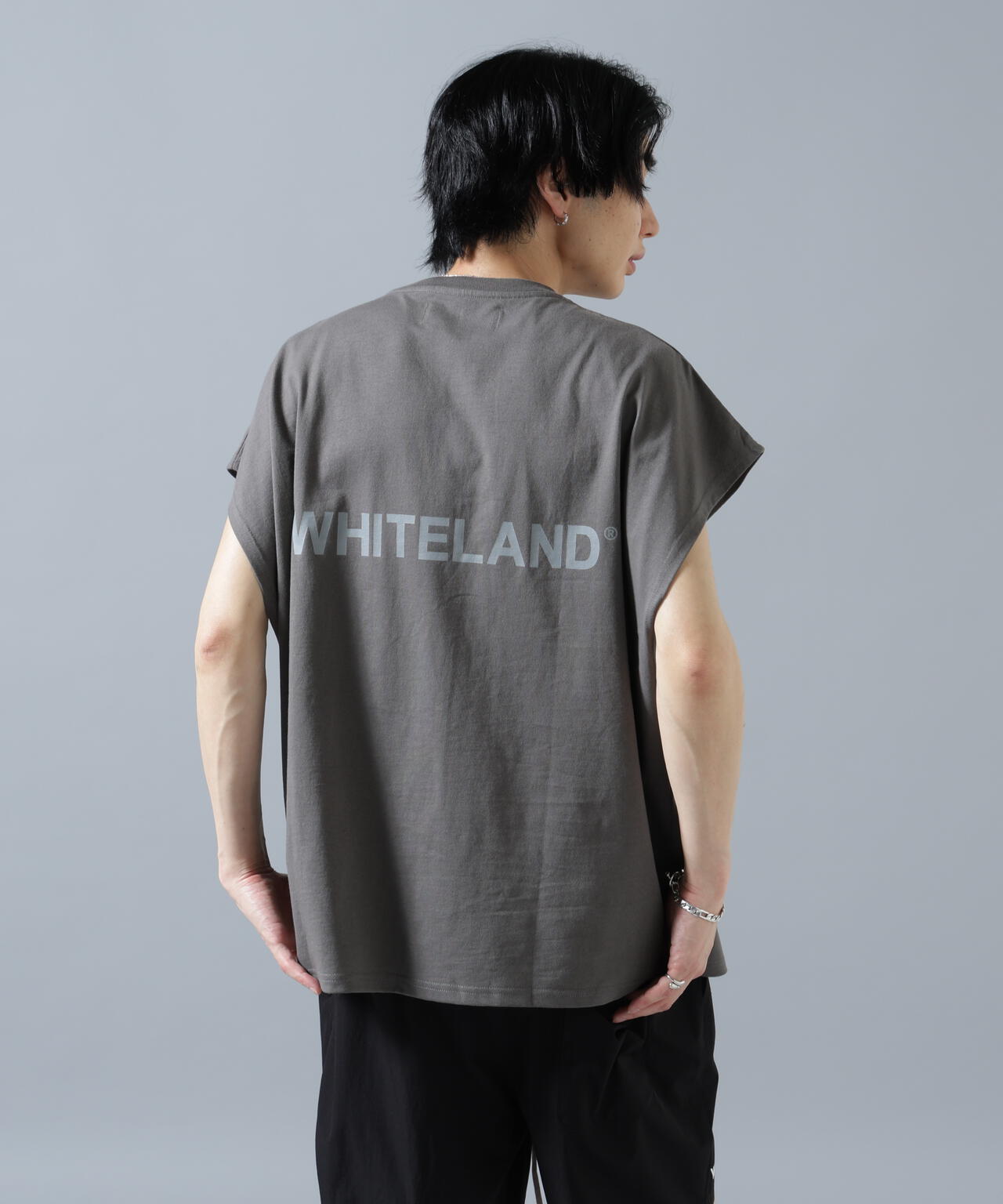 【WEB&DEPOT限定】WHITELAND/ホワイトランド/LOGO NOSLEEVES