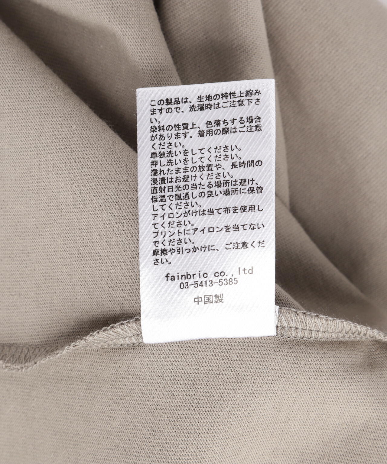 【WEB&DEPOT限定】WHITELAND/ホワイトランド/LOGO NOSLEEVES