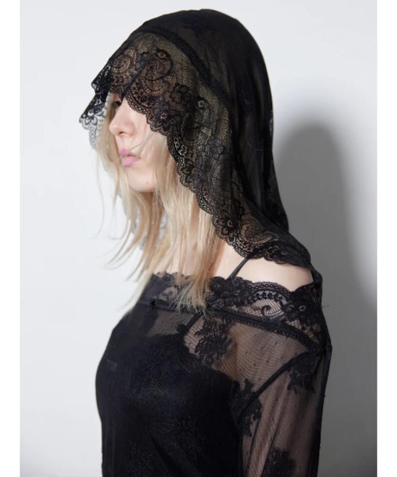 neith./ネイス/Veil-Offshoulder Dress