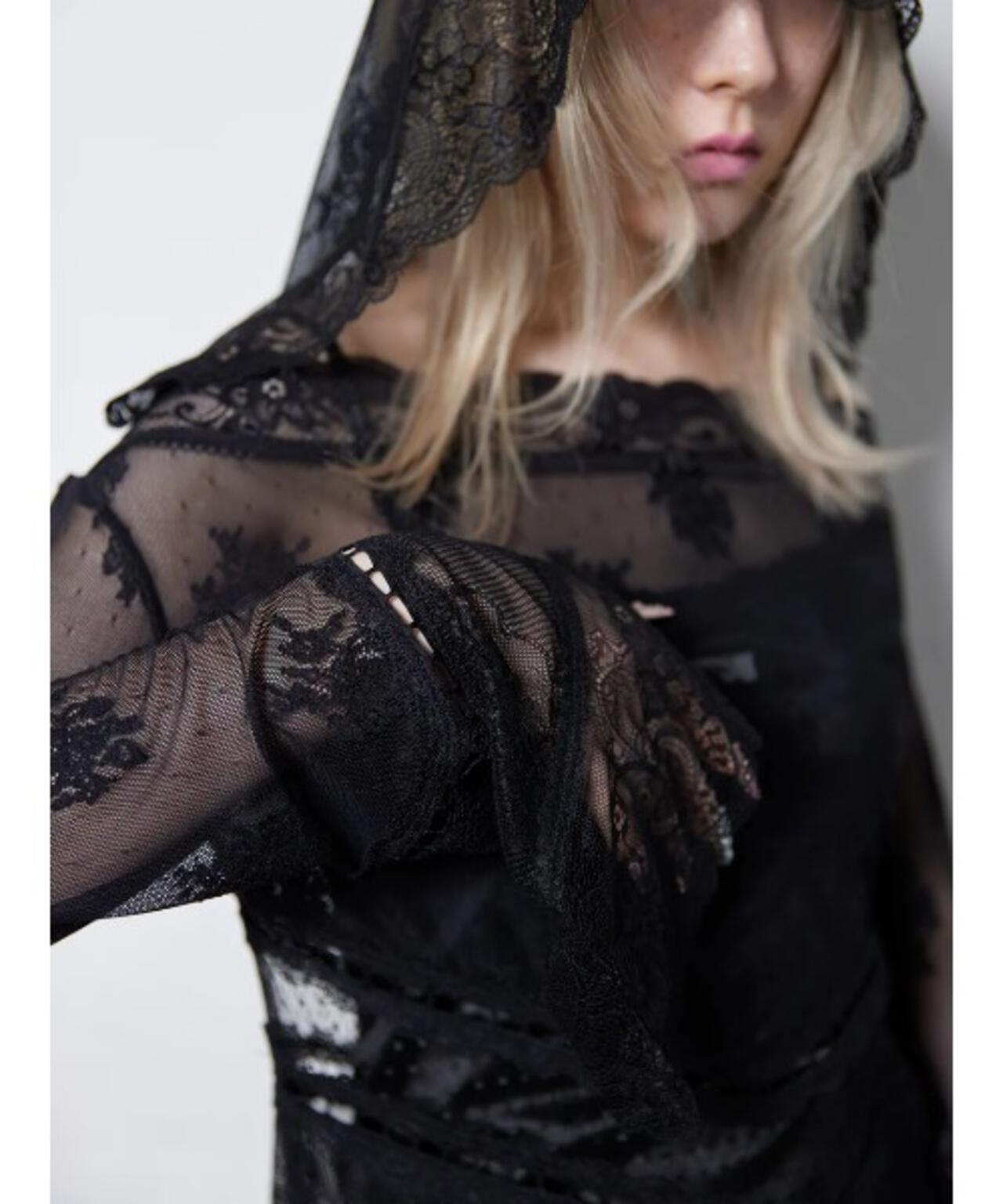 neith./ネイス/Veil-Offshoulder Dress