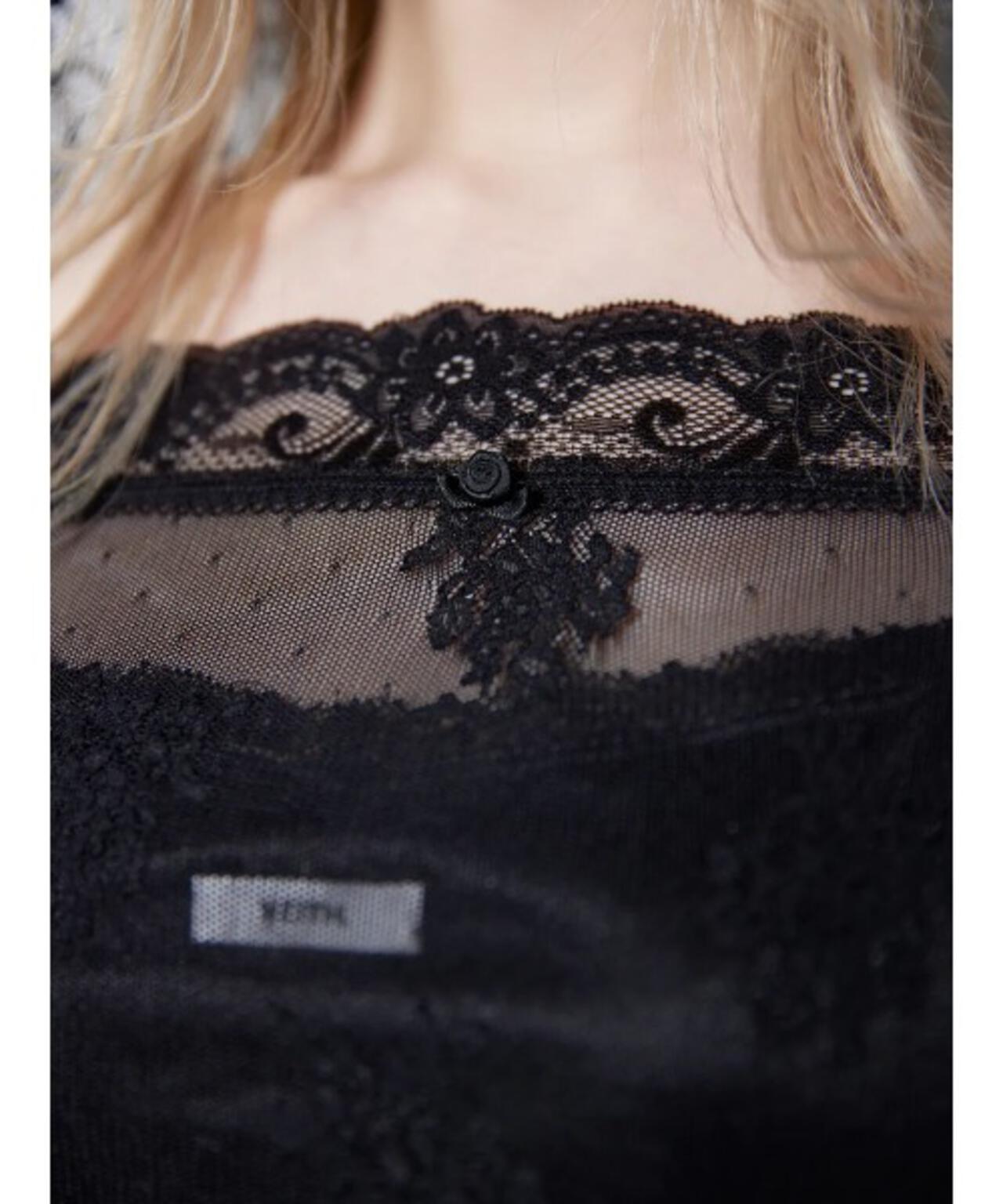 neith./ネイス/Veil-Offshoulder Dress