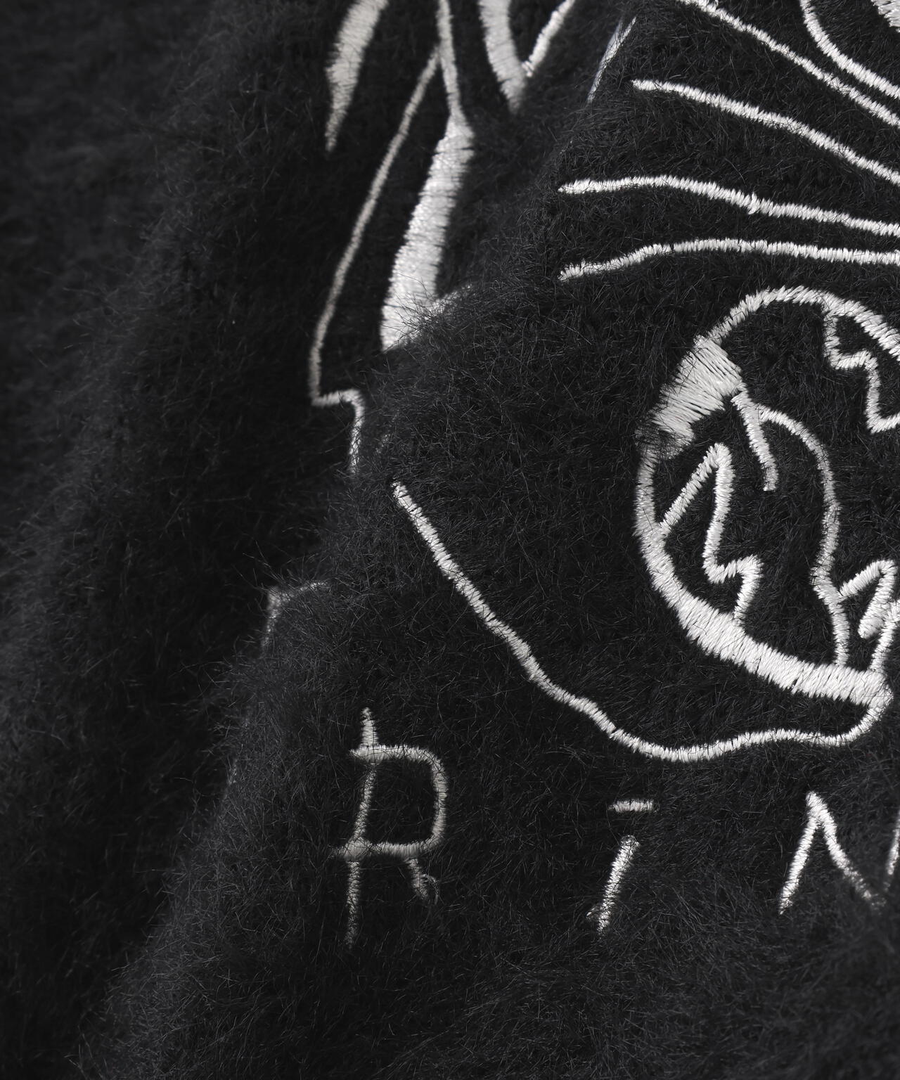 overprint/オーバープリント/PINC NOISE MOHAIR CARDIGAN