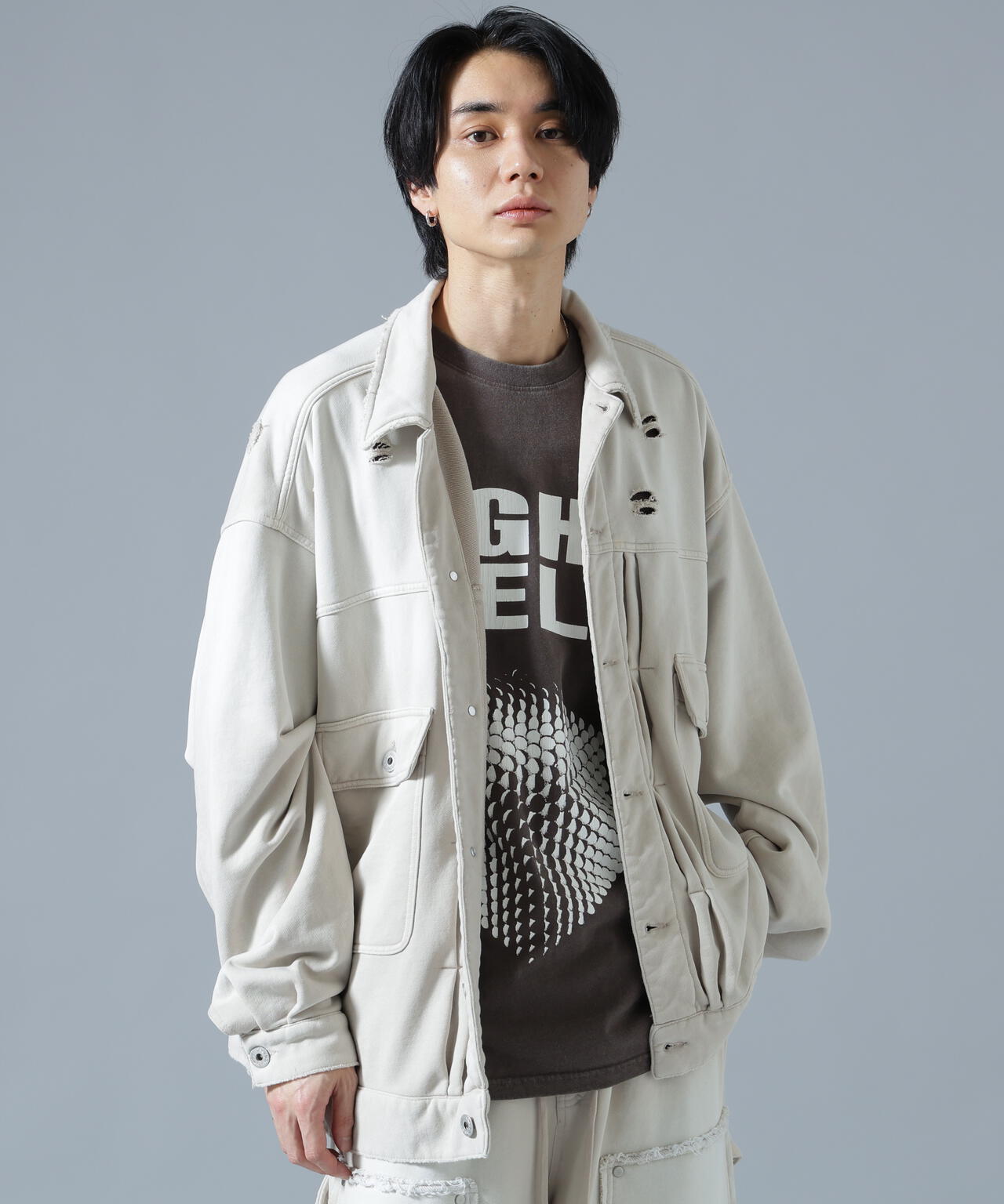 DankeSchon/ダンケシェーン/SULFUR SWEAT 2ND JACKET