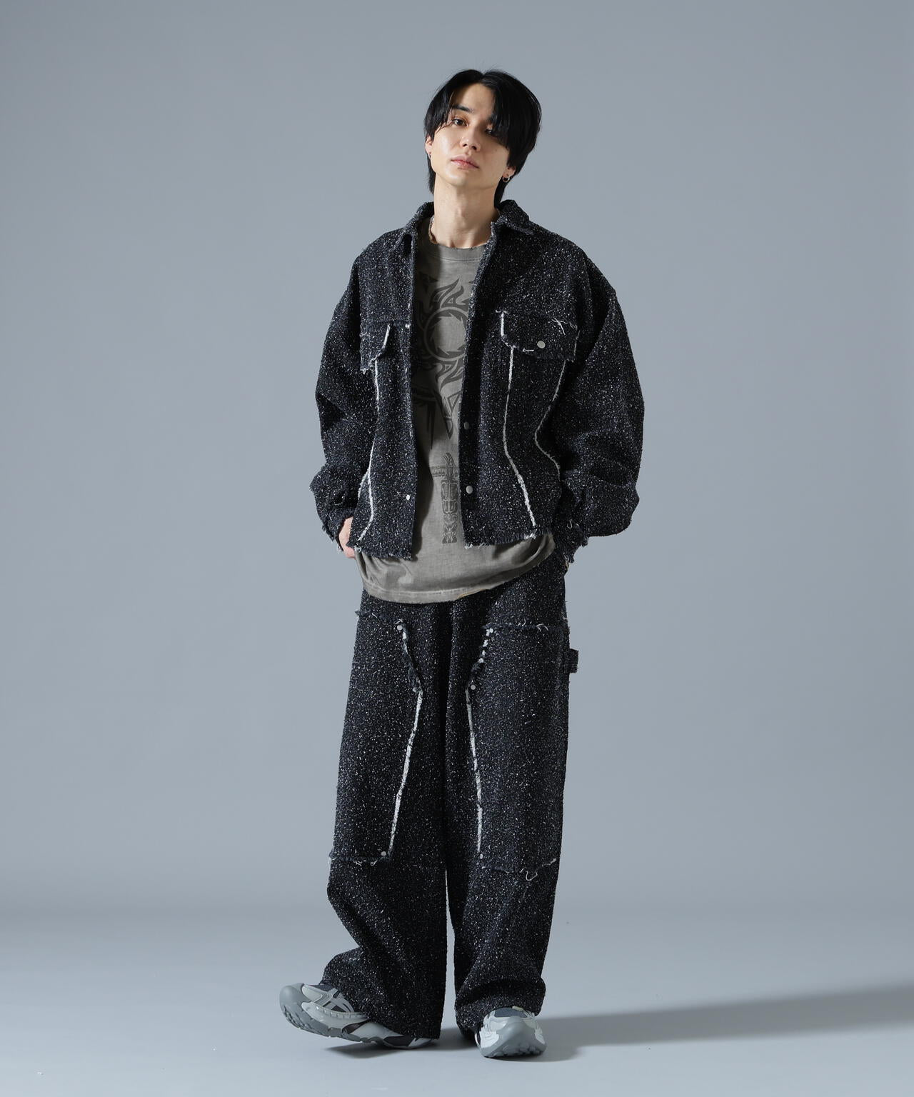 DankeSchon/ダンケシェーン/NEEDLEPUNCH DENIM 3RD JACKET
