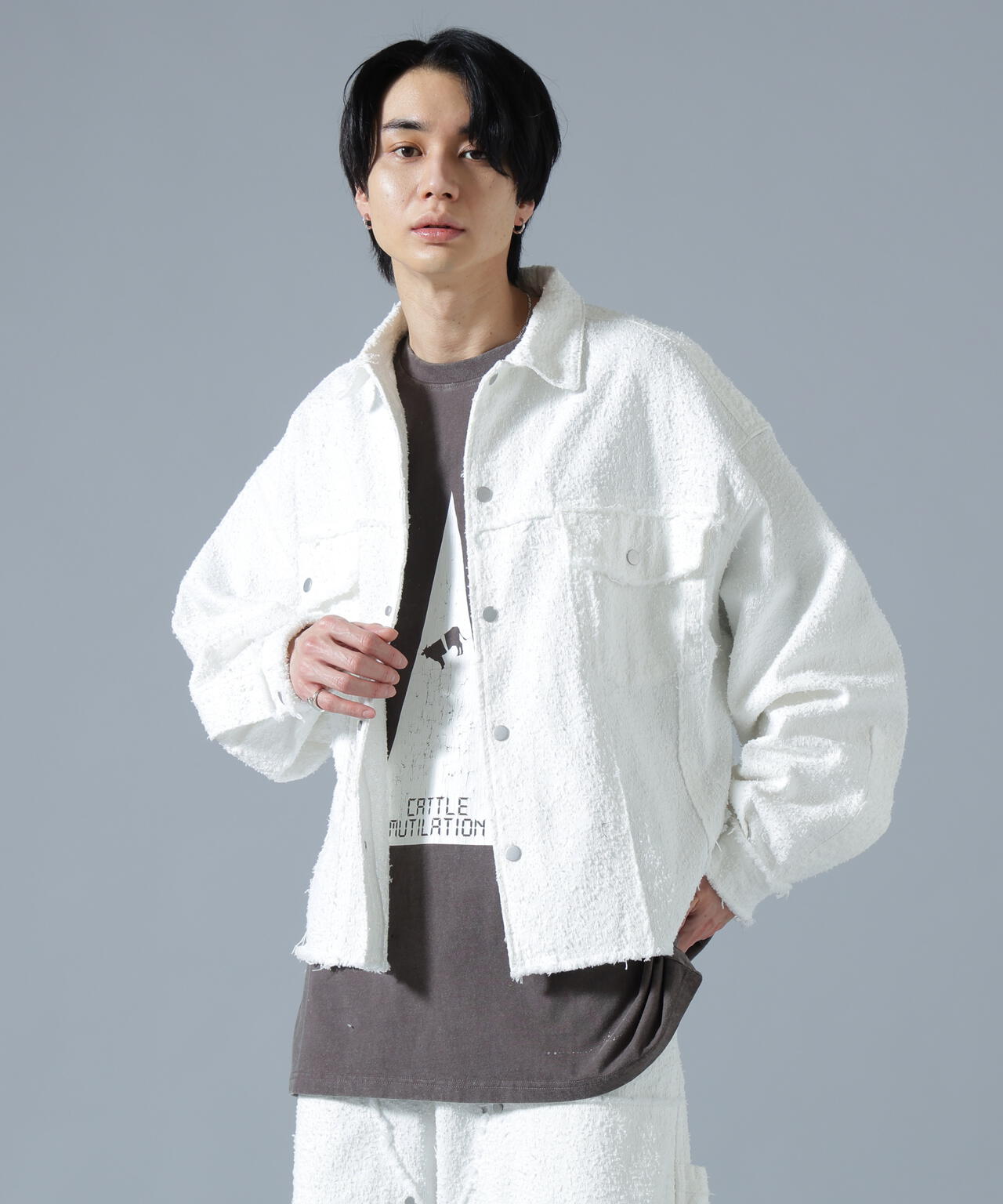 DankeSchon/ダンケシェーン/NEEDLEPUNCH DENIM 3RD JACKET