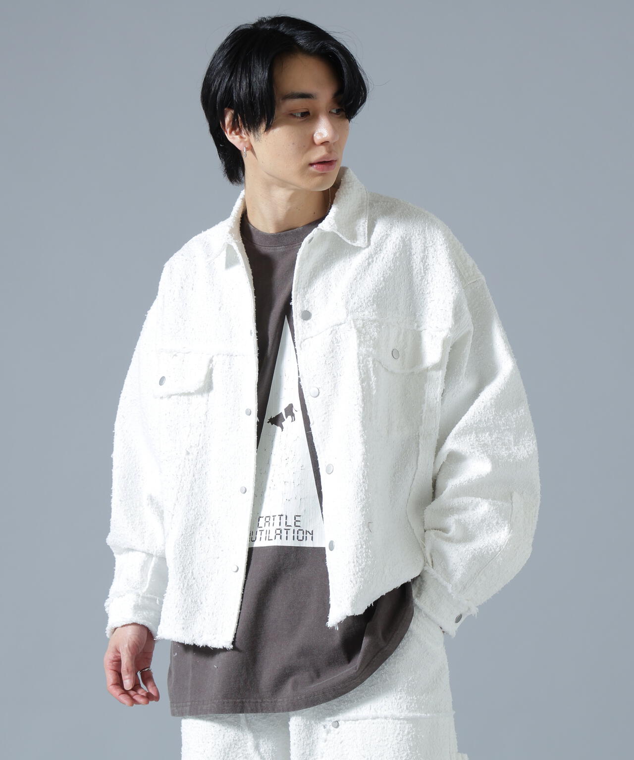 DankeSchon/ダンケシェーン/NEEDLEPUNCH DENIM 3RD JACKET